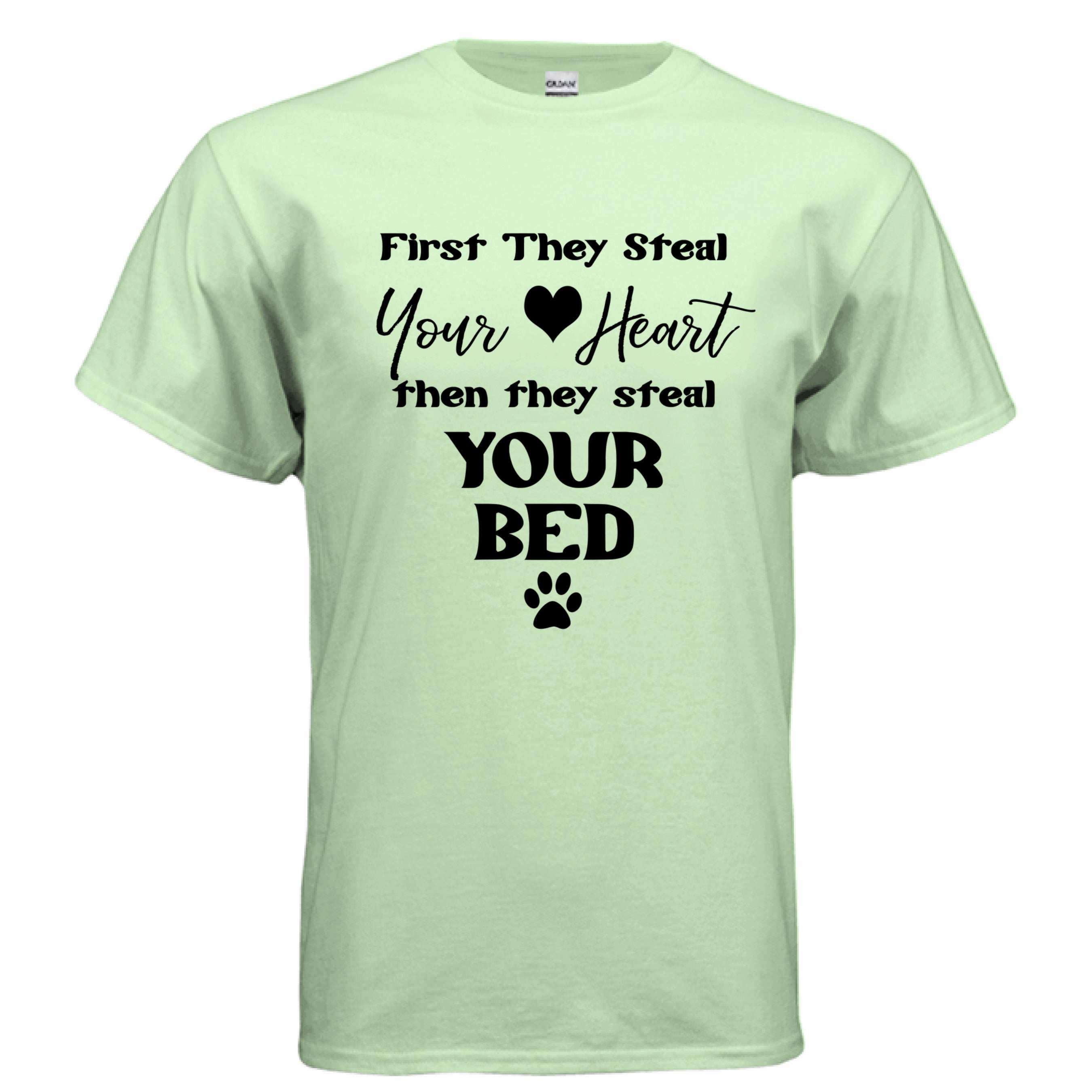 Steel Your Heart Then Bed T-Shirt - Funny Sleep Lover Tee