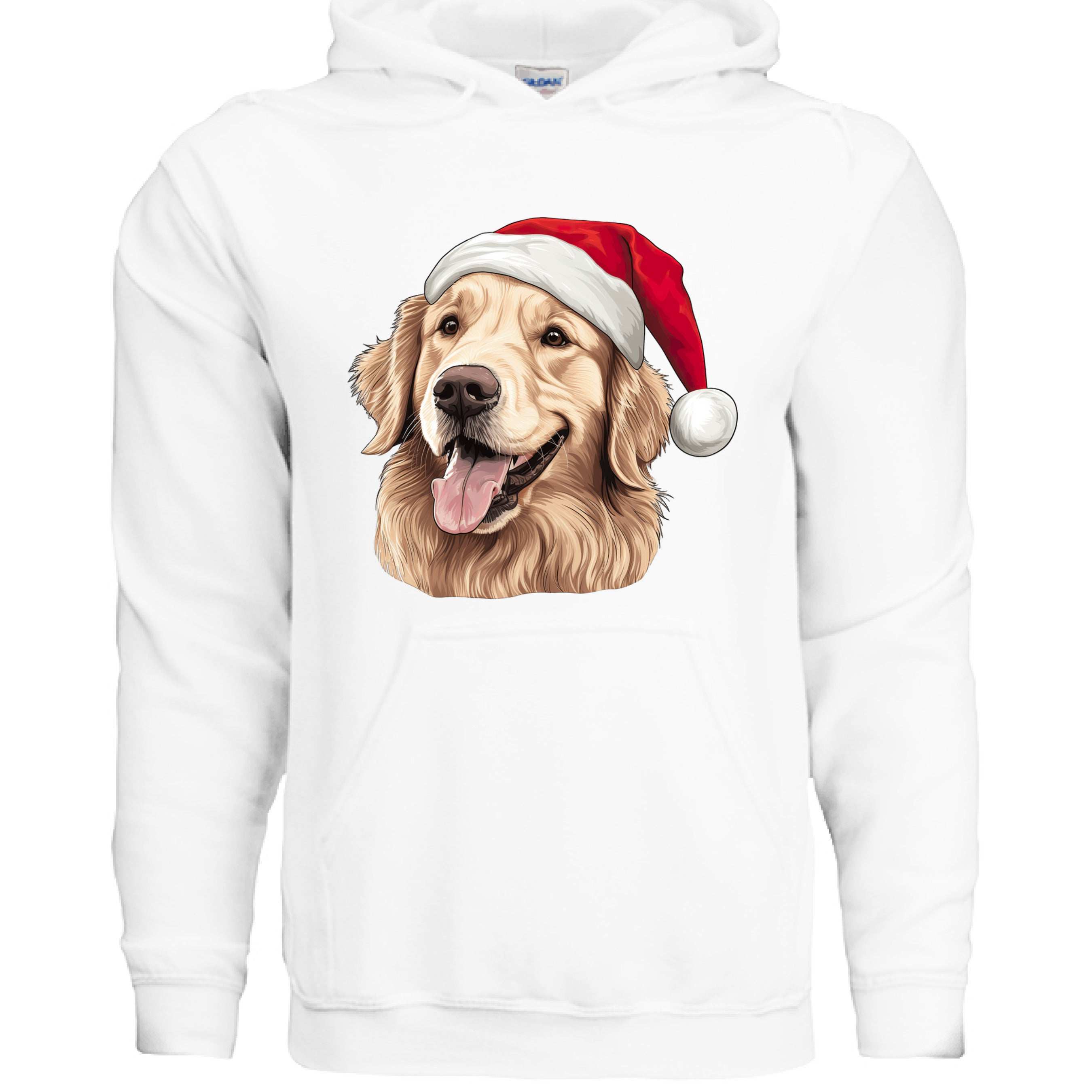 Golden Retriever Holiday Hoodie for Dog Lovers - Cozy Festive