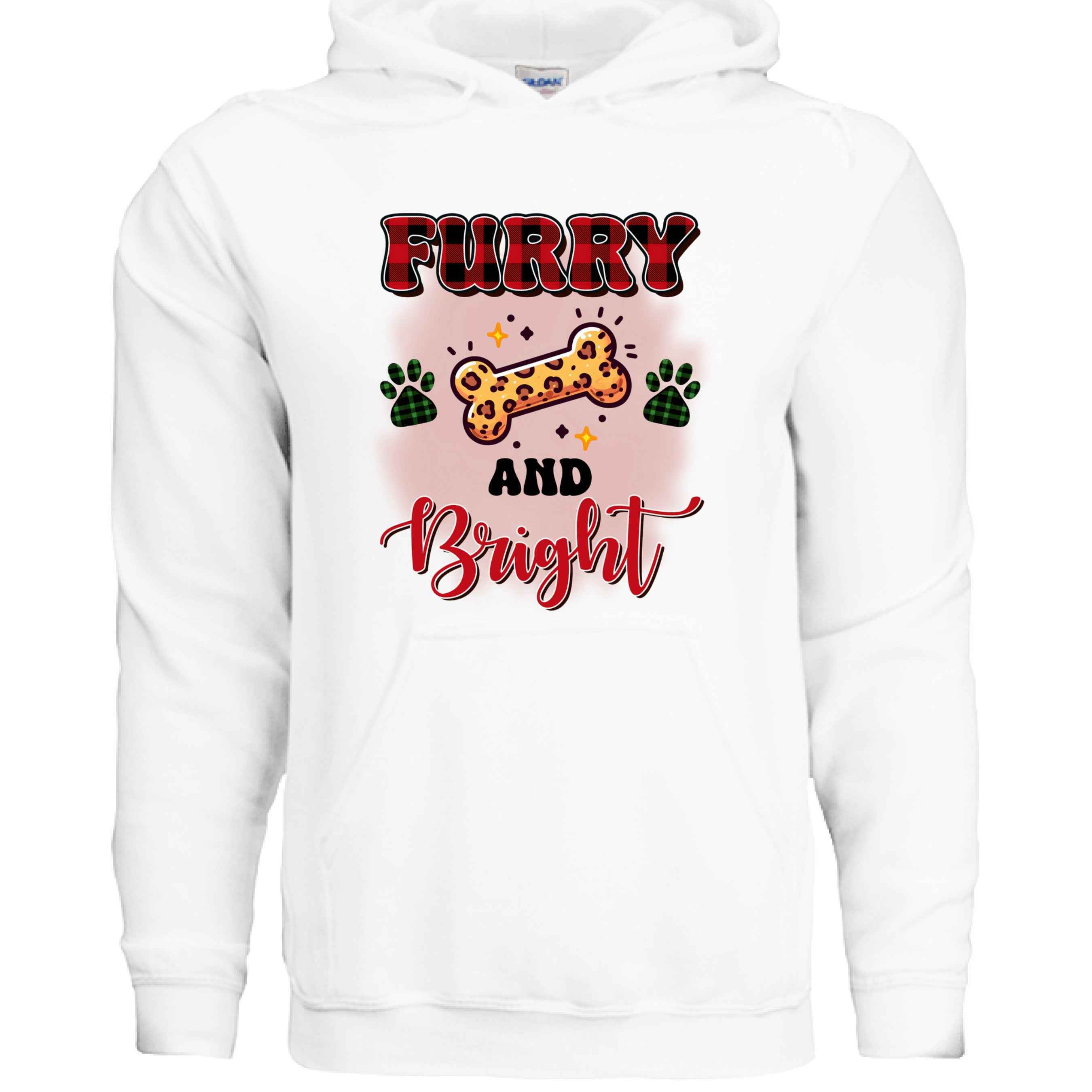 Furry and Bright Holiday Hoodie for Pet Lovers - Cozy Gift
