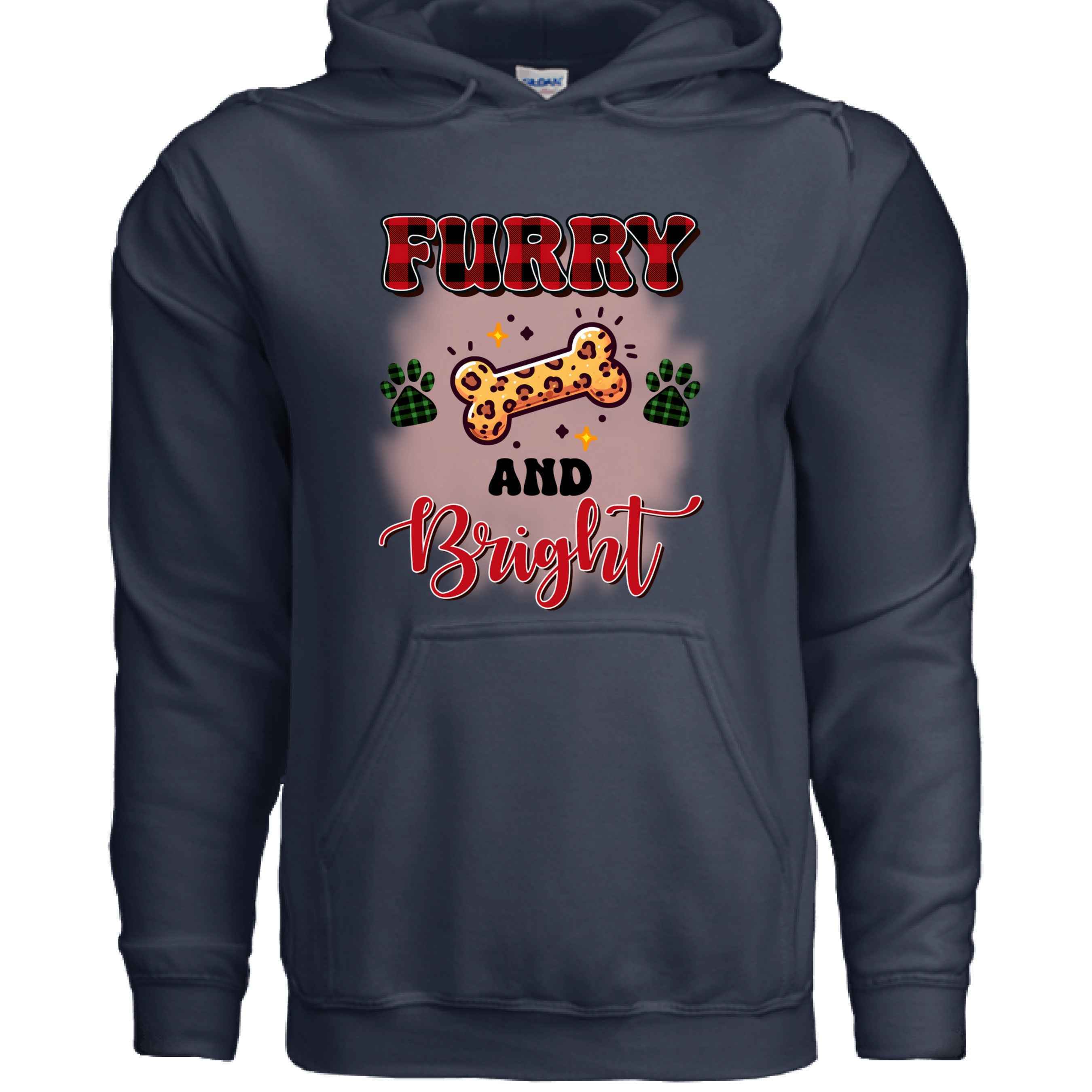 Furry and Bright Holiday Hoodie for Pet Lovers - Cozy Gift
