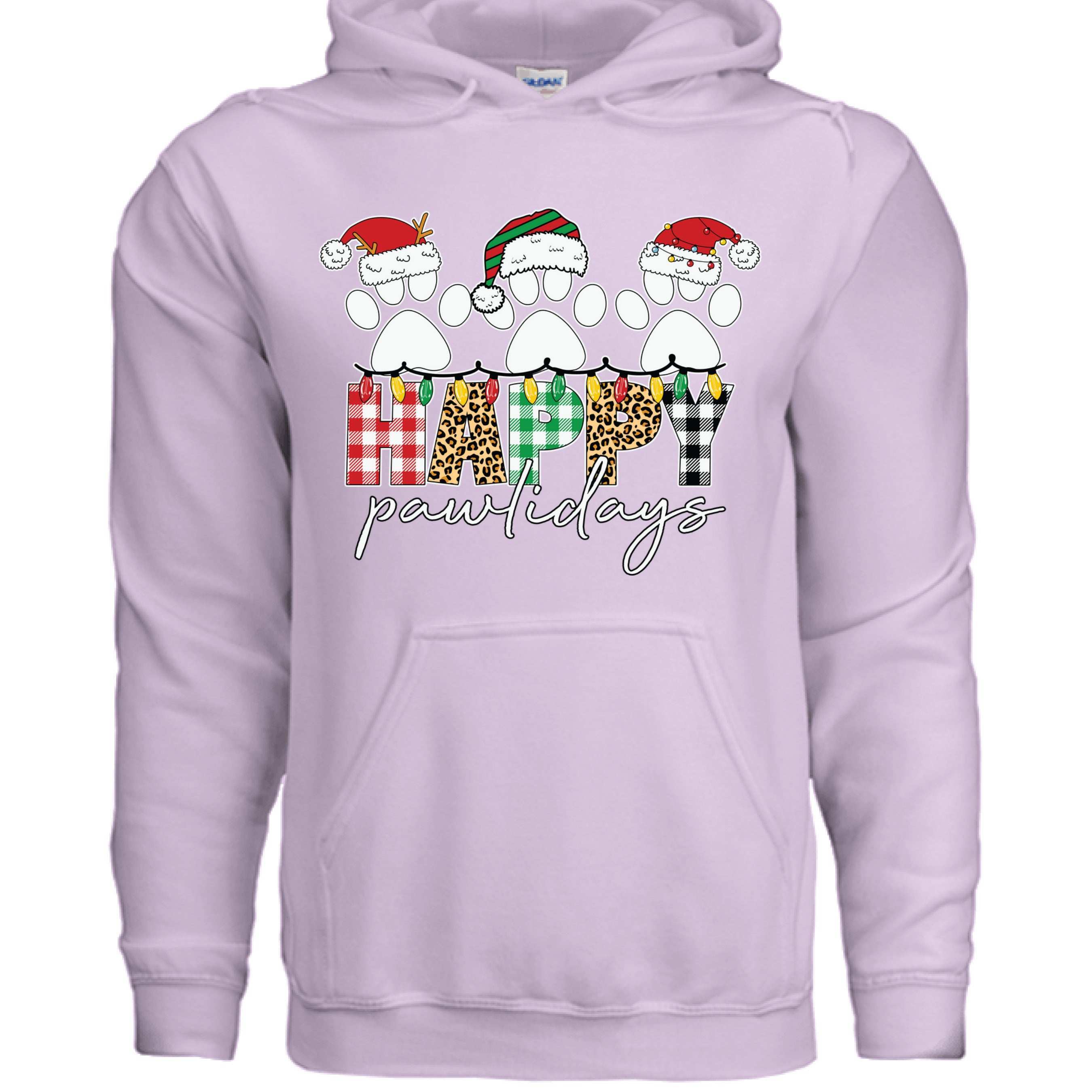 Pawlidays Hoodie - Cute Christmas Pet Lover Sweatshirt