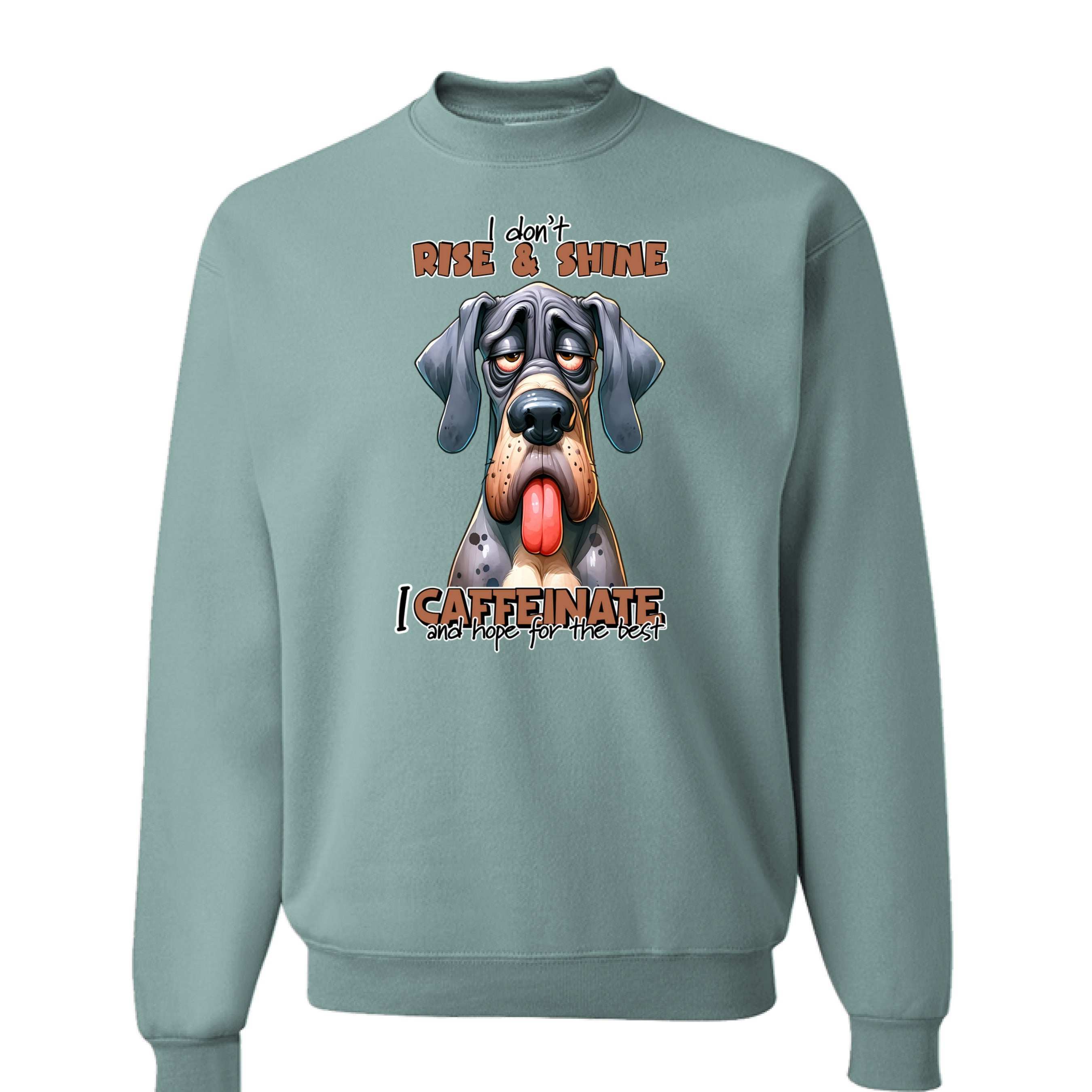 Rise n Shine Crewneck - Cozy Morning Sweatshirt