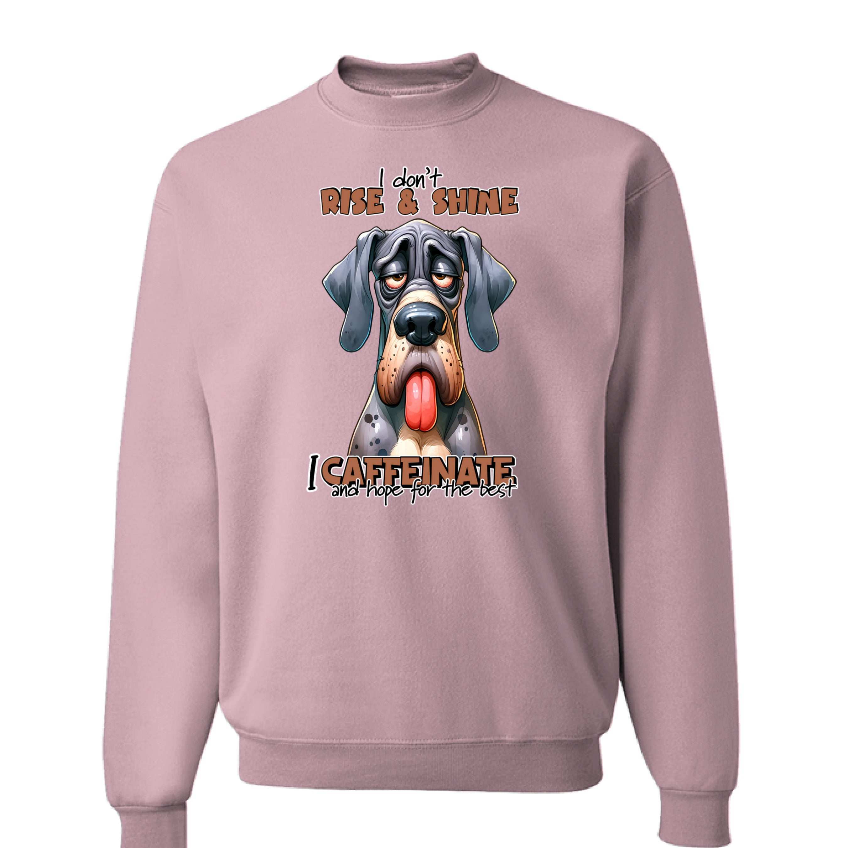 Rise n Shine Crewneck - Cozy Morning Sweatshirt