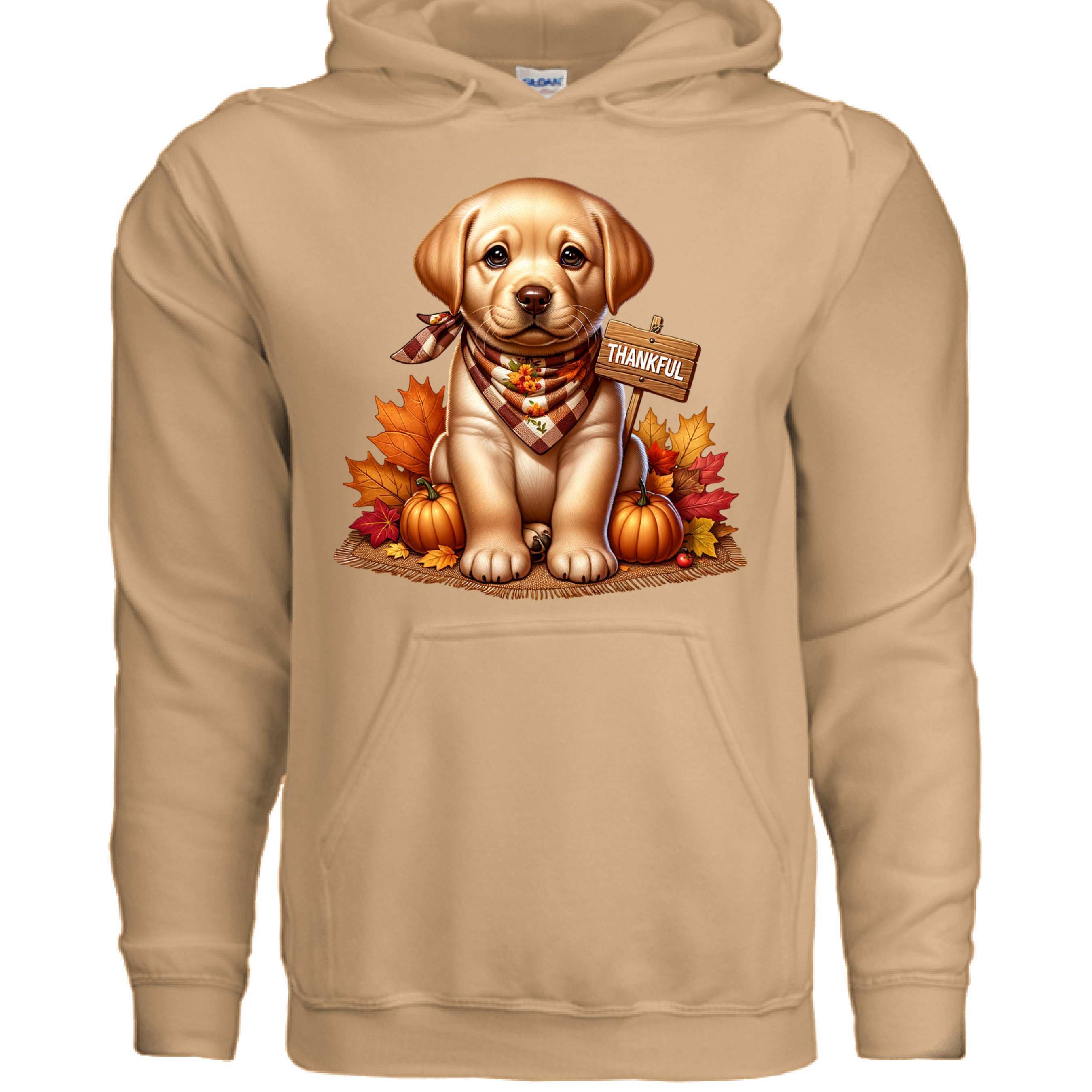 Golden Puppy Hoodie - Cozy Dog Lover Sweatshirt