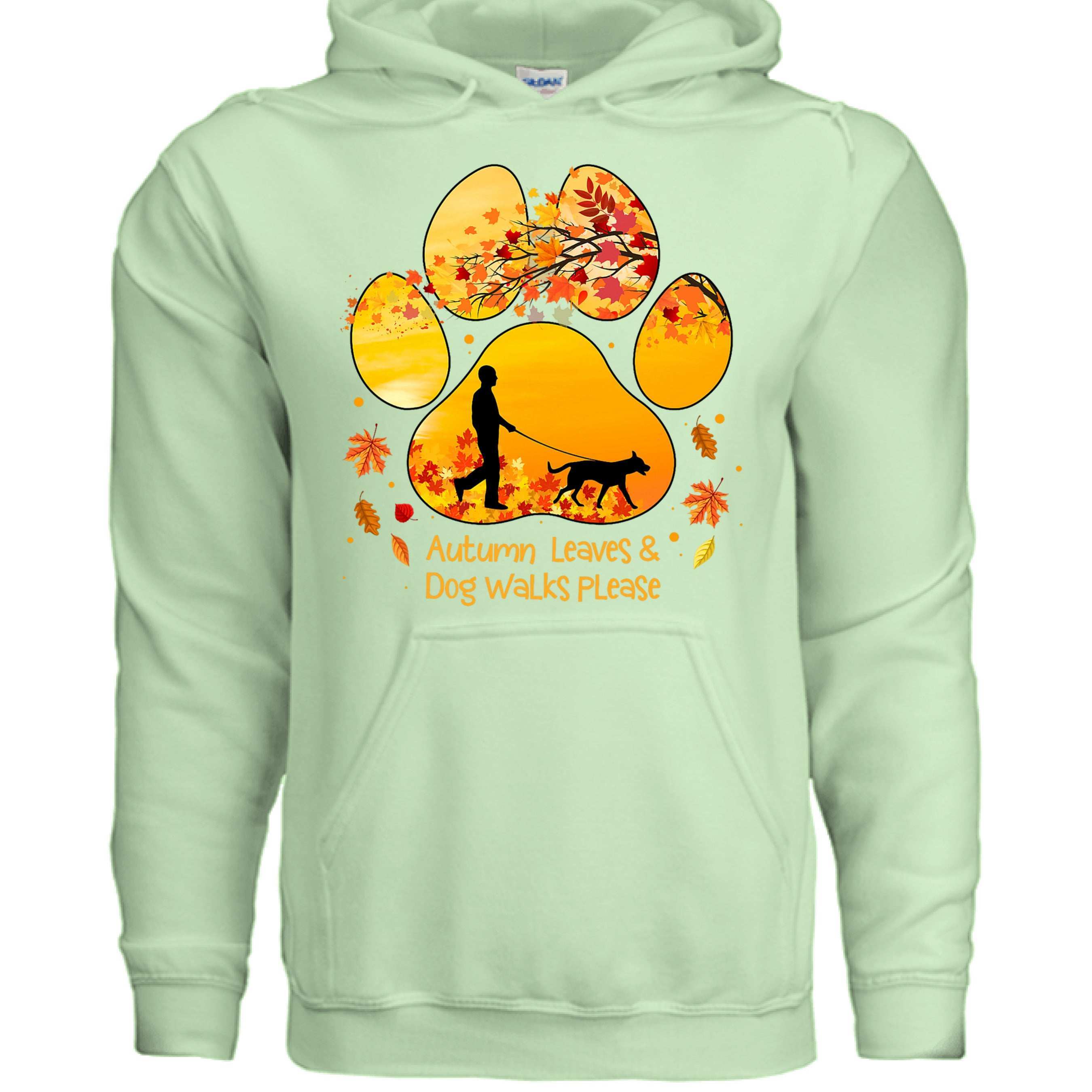 Autumn Leaves Dog Hoodie - Cozy Fall Pet Lover Sweatshirt