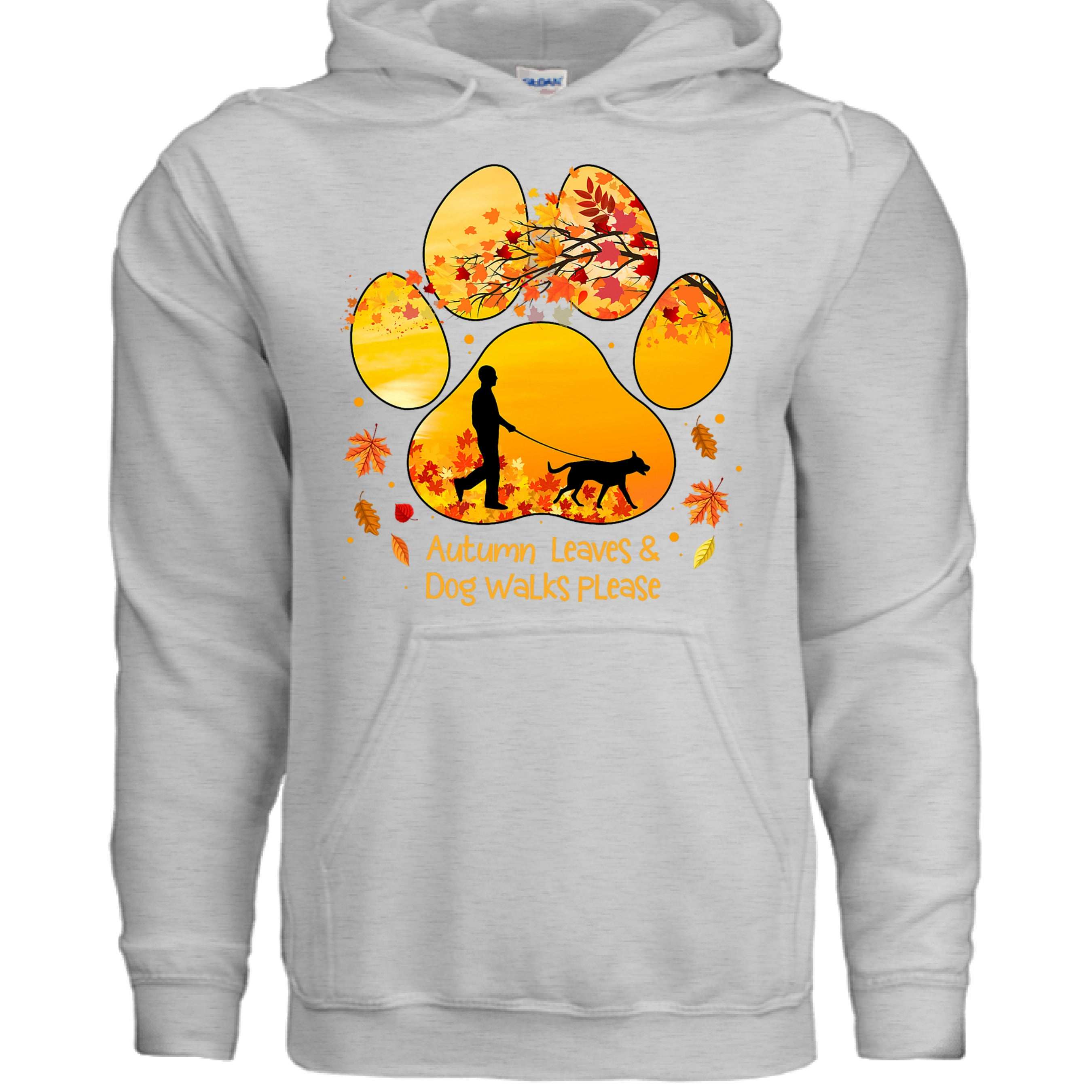 Autumn Leaves Dog Hoodie - Cozy Fall Pet Lover Sweatshirt