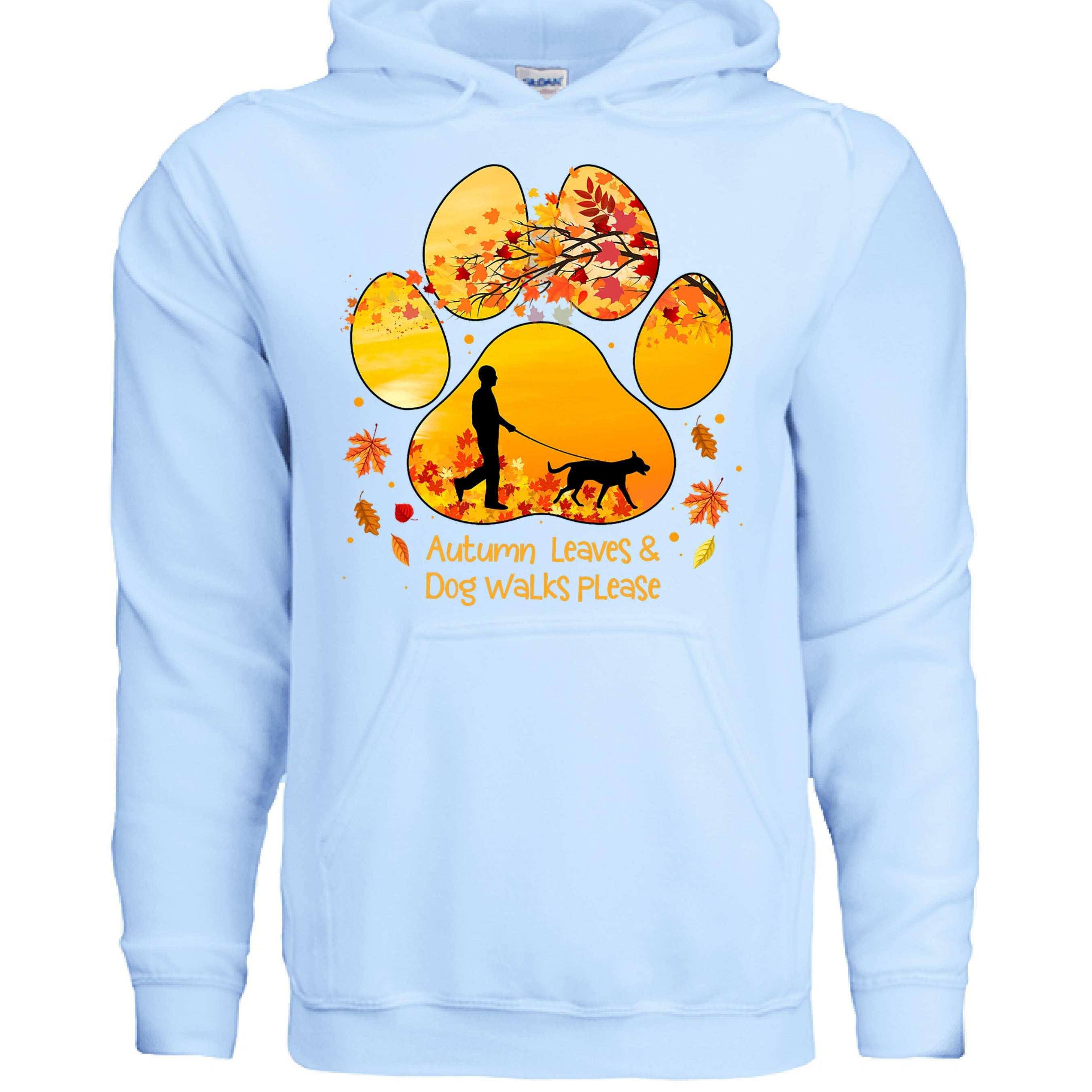 Autumn Leaves Dog Hoodie - Cozy Fall Pet Lover Sweatshirt