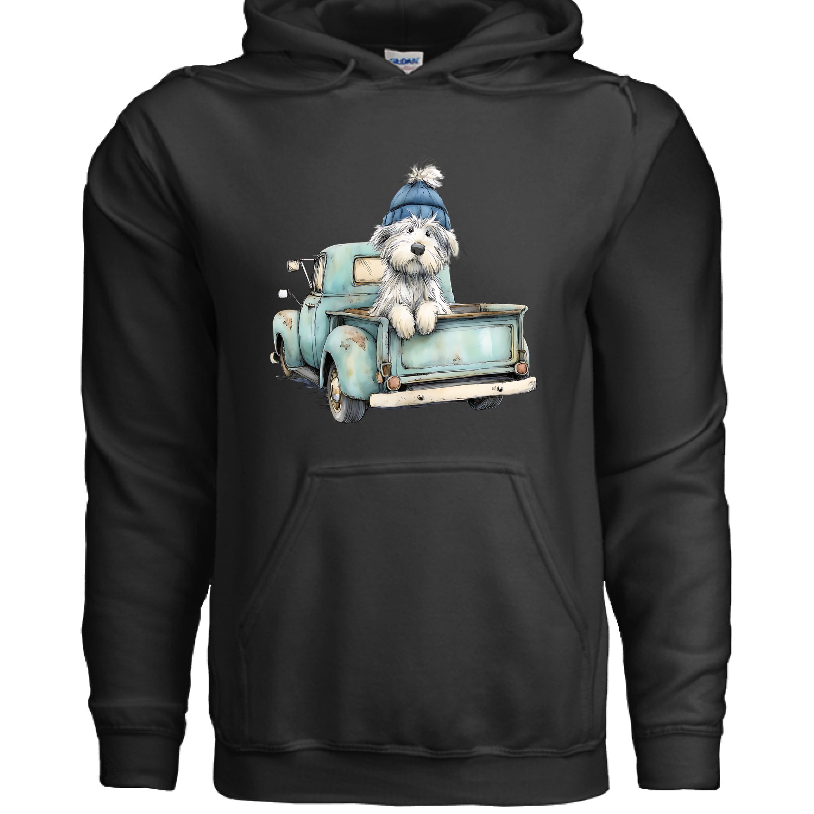 Truck Life Dog Hoodie - Country Dog Lover Sweatshirt