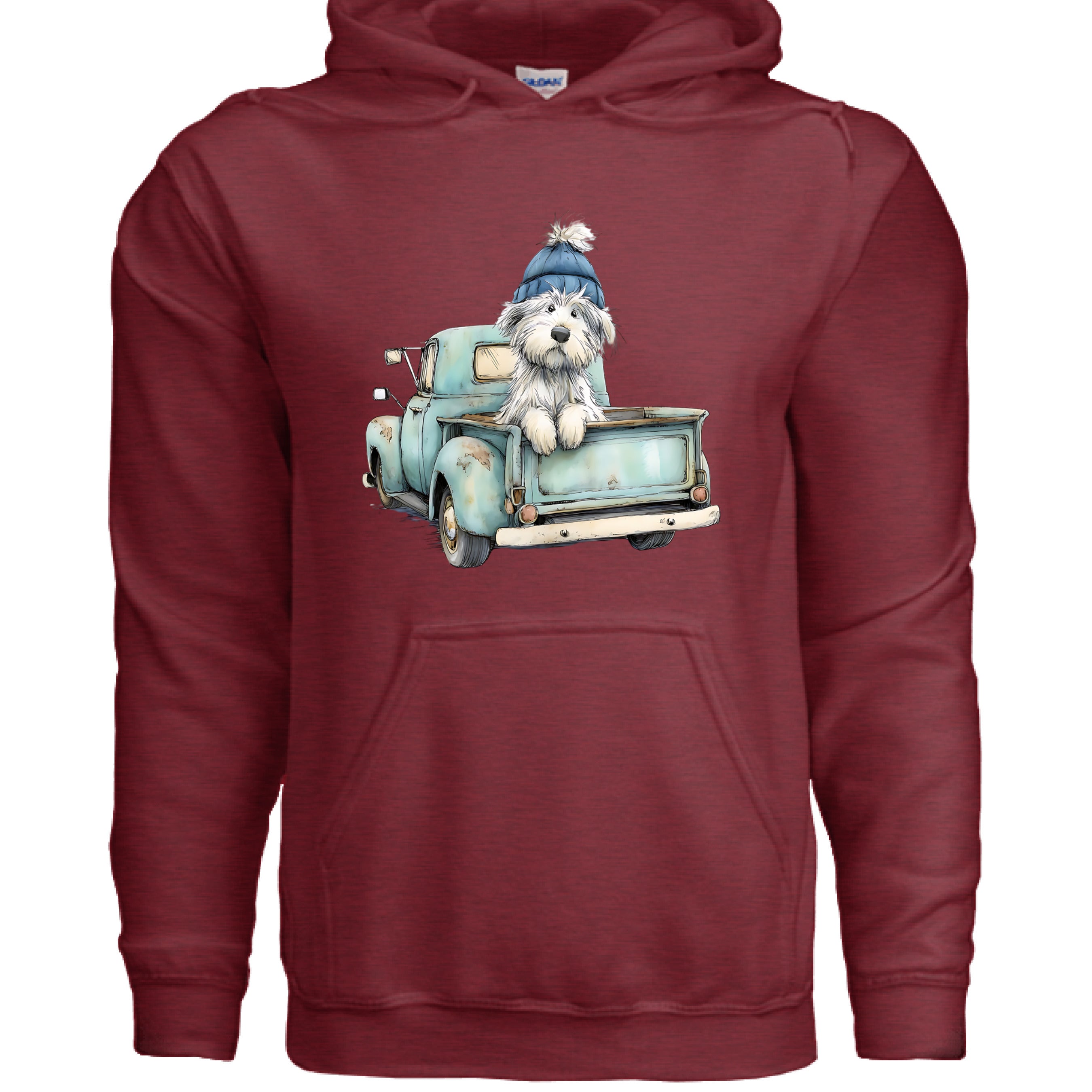 Truck Life Dog Hoodie - Country Dog Lover Sweatshirt