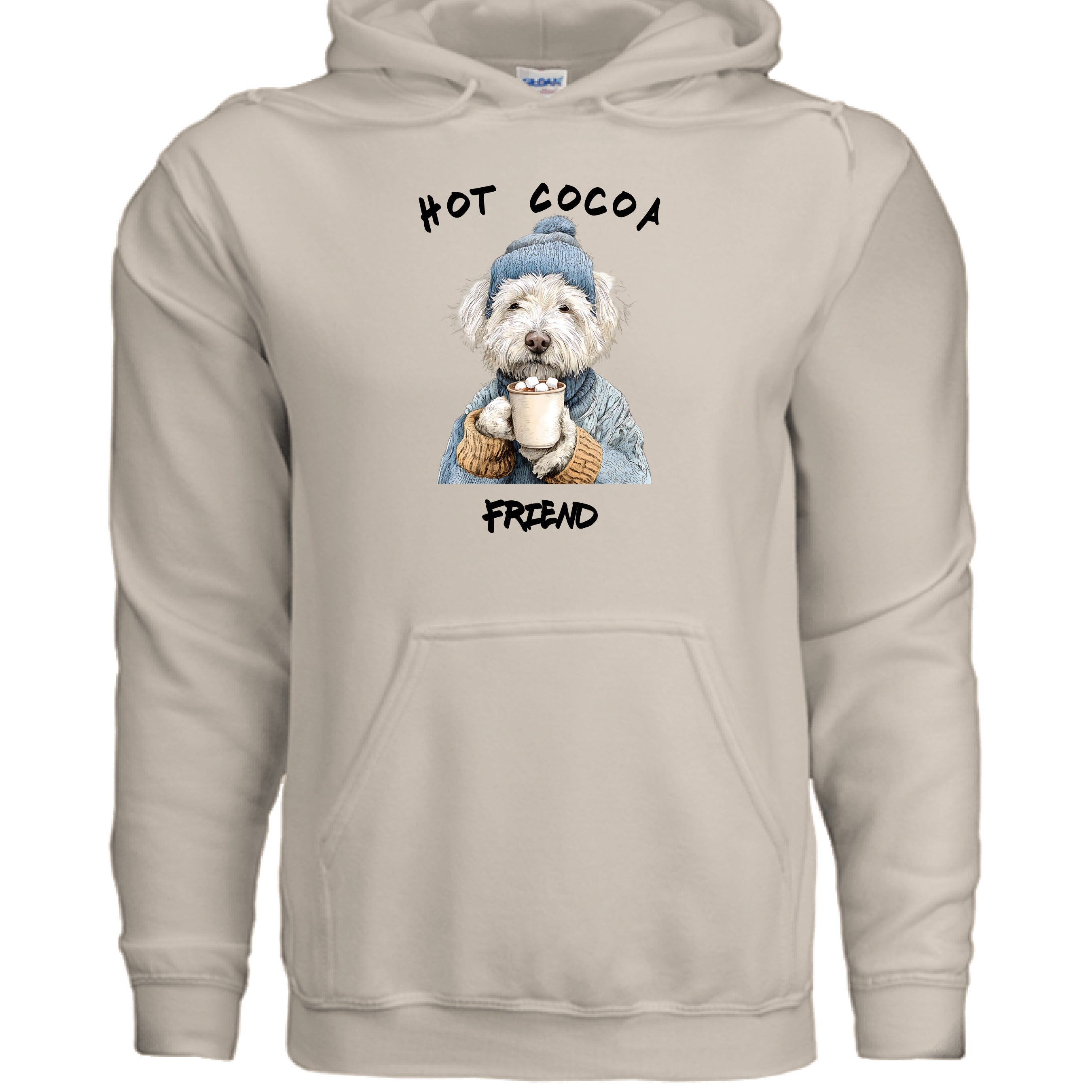 Hot Cocoa Hoodie - Cozy Winter Pet Lover Sweatshirt