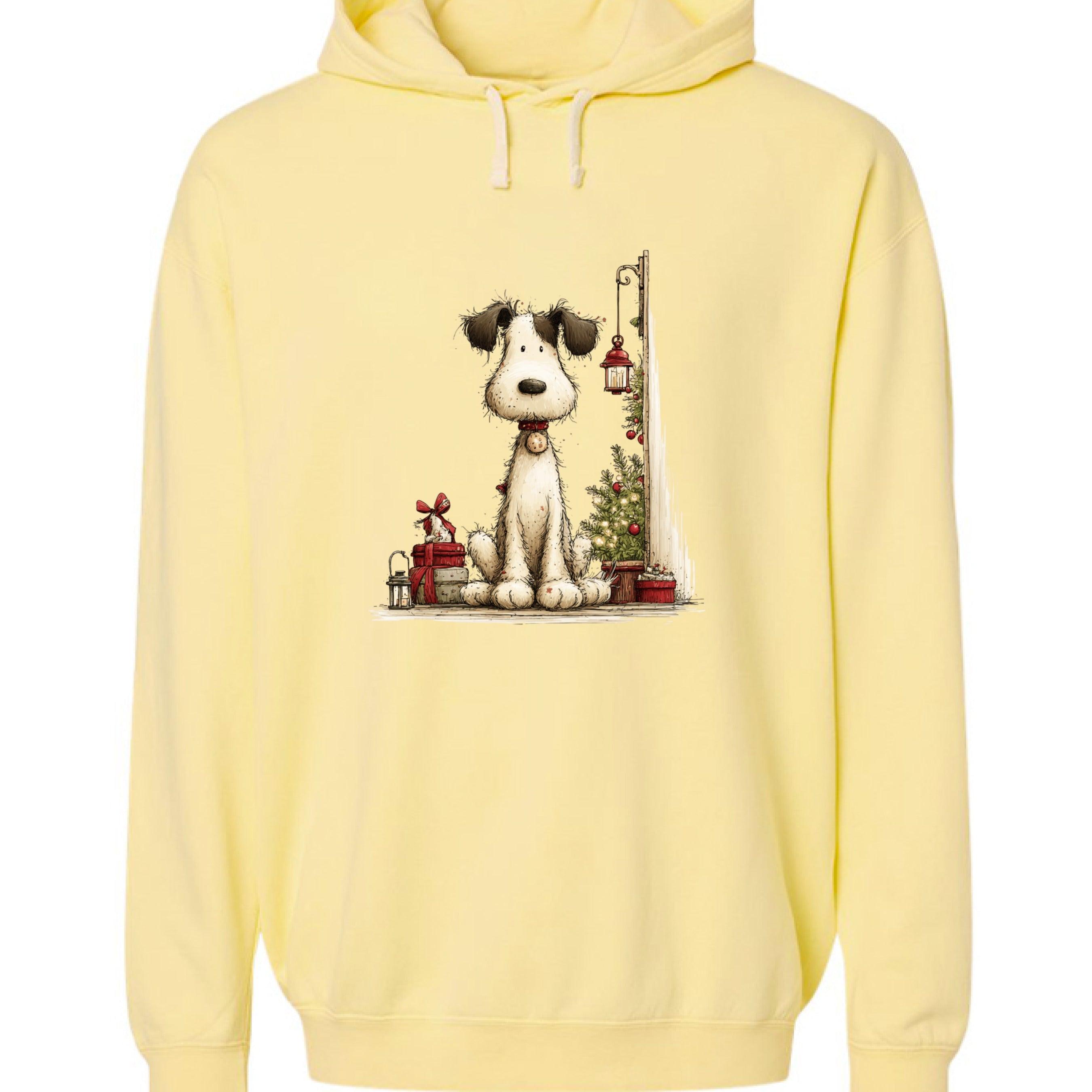 Whimsy Holiday Scene - Comfort Colors Festive Sweatshirt