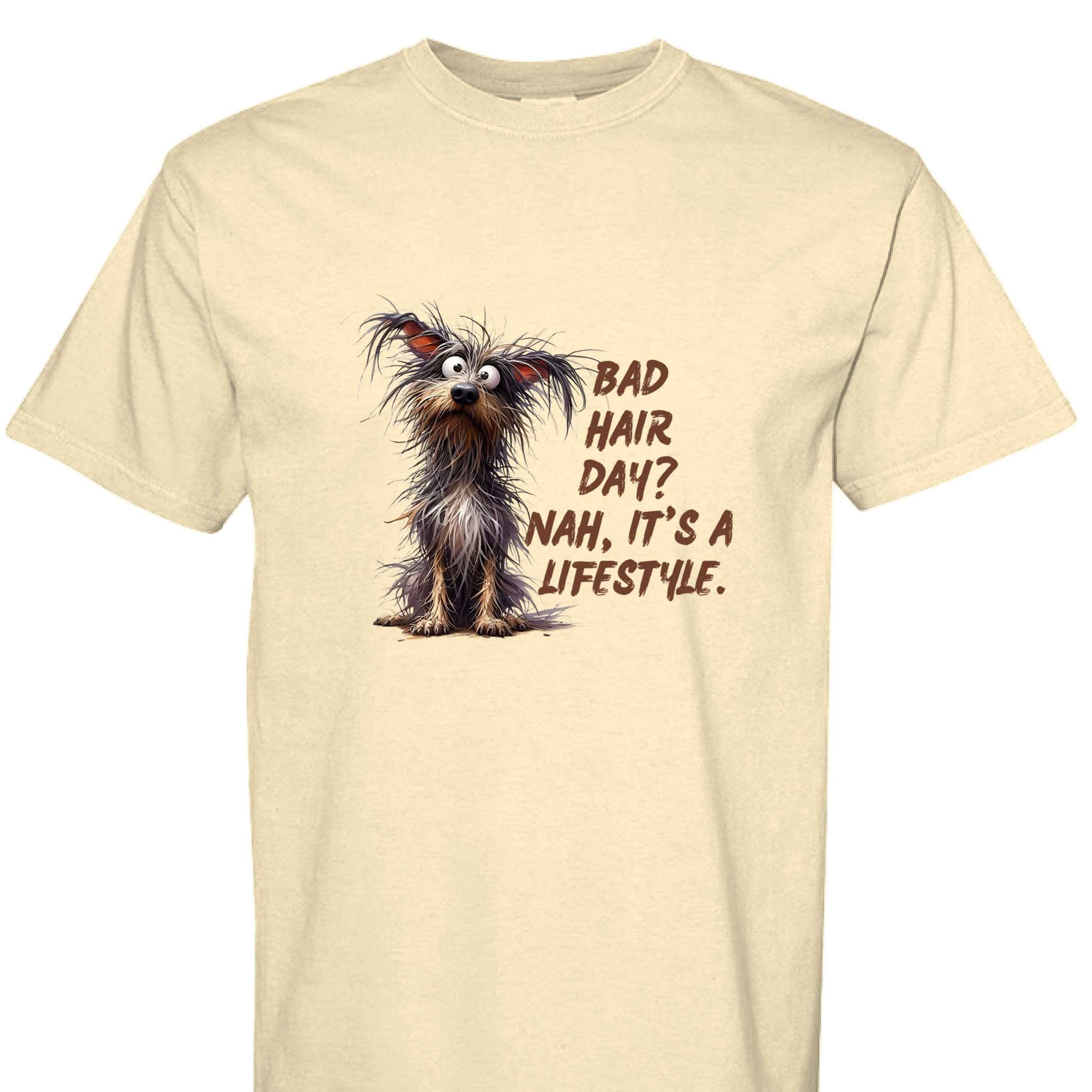 Comfort Colors T-Shirt - Bad Hair Day Lifestyle