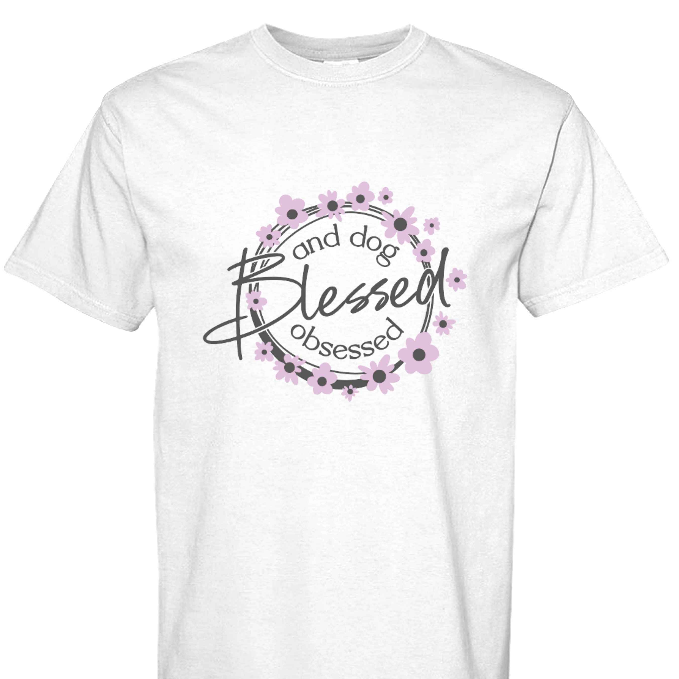 Comfort Colors T-Shirt - Blessed Dog Obsessed