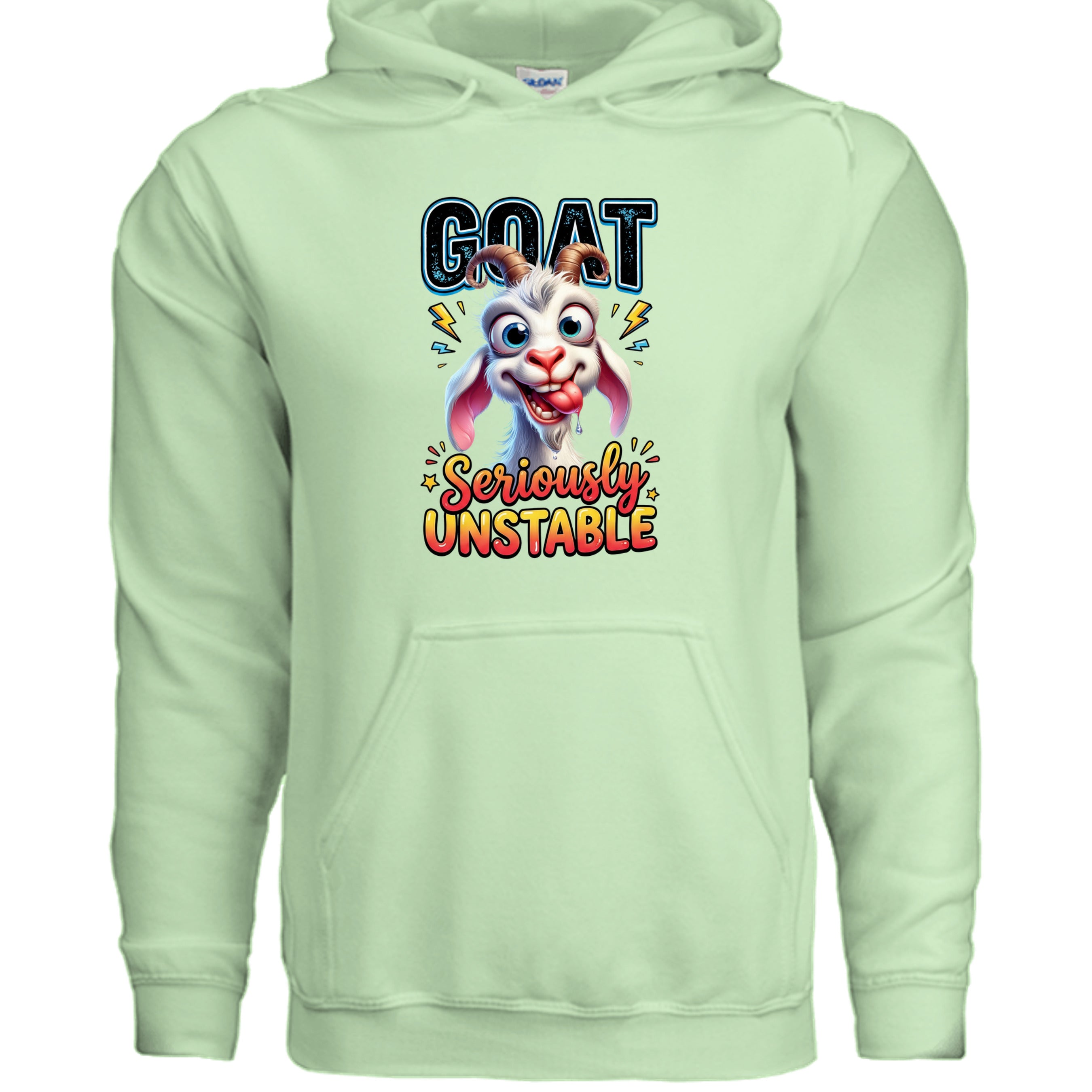 Seriously Unstable Goat Hoodie - Funny Animal Lover Gift