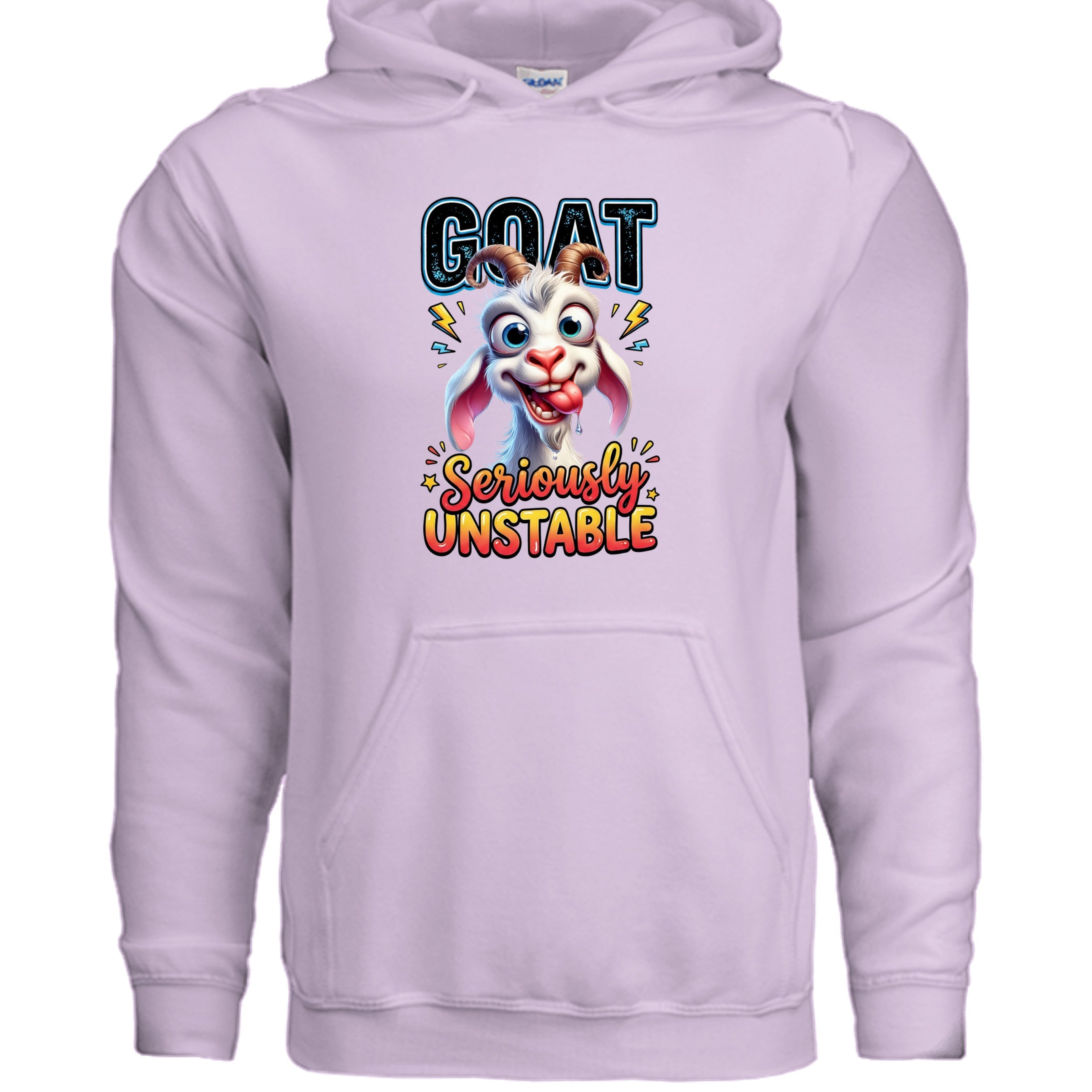 Seriously Unstable Goat Hoodie - Funny Animal Lover Gift