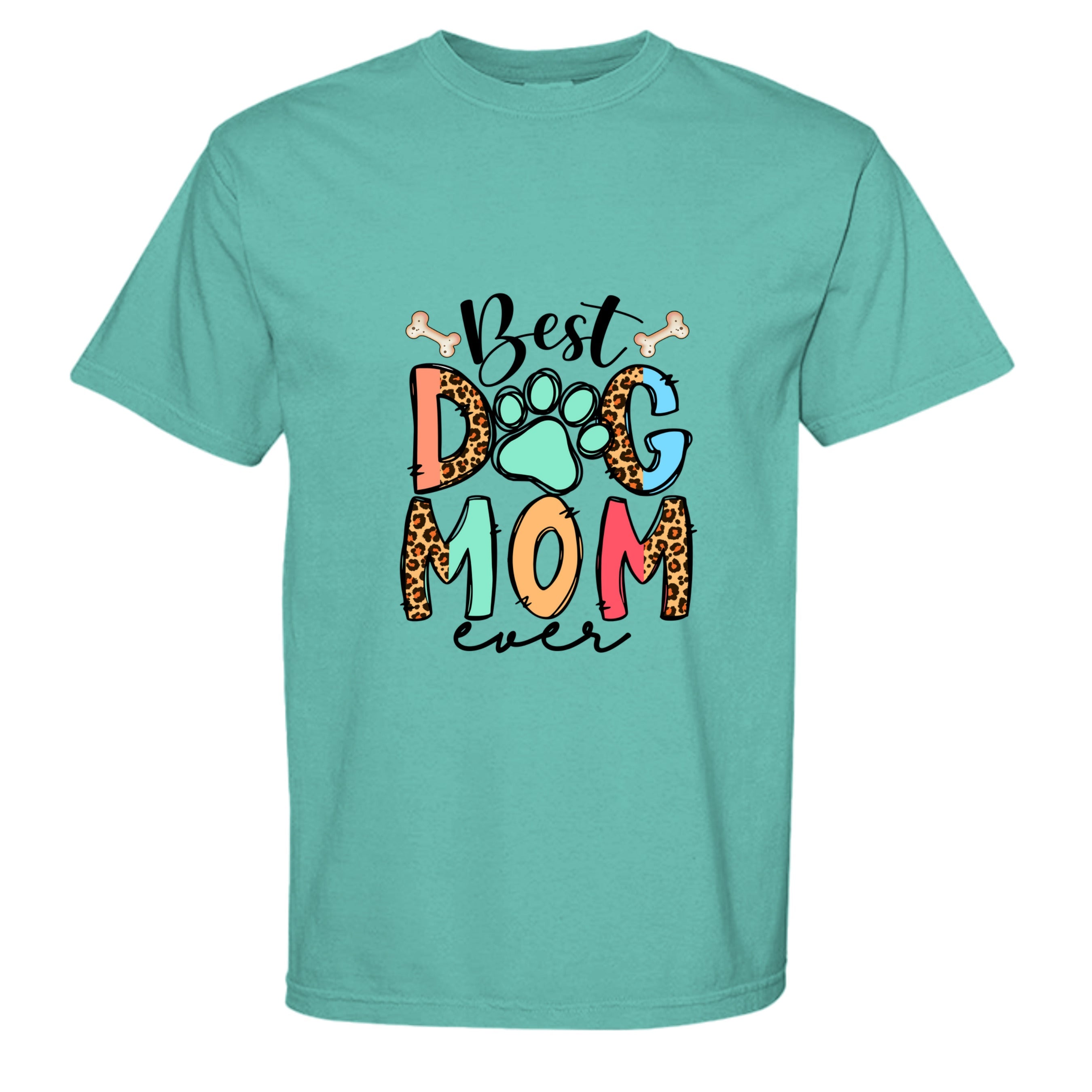 Comfort Colors T-Shirt - "Best Dog Mom Ever"