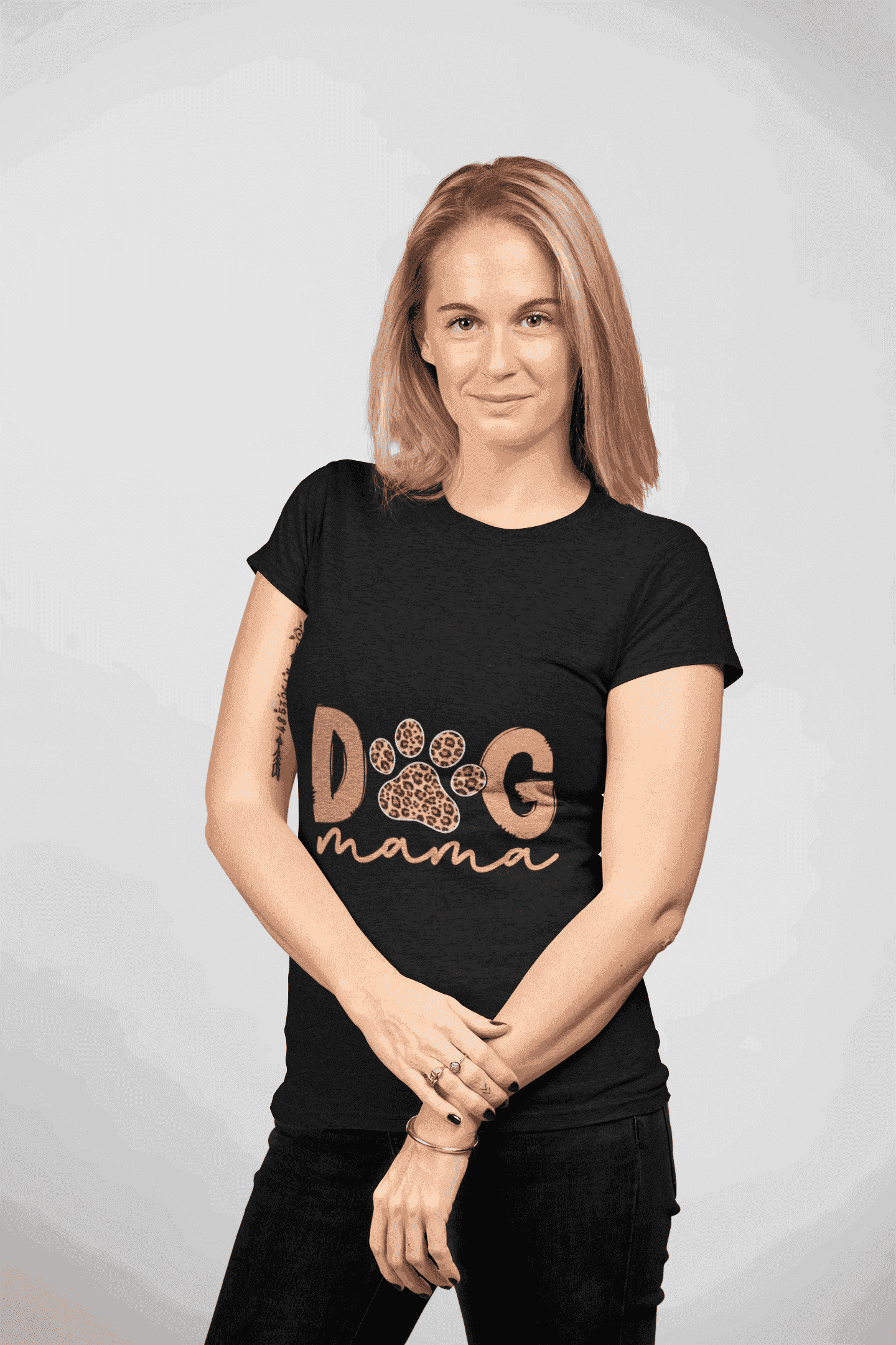 Dog Mama Tee - Women's Favorite Cute Dog Mom Shirt