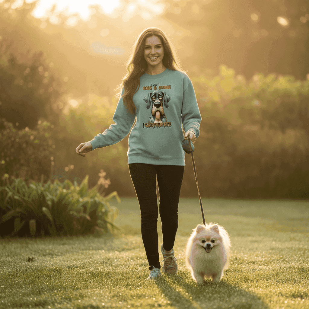 Rise n Shine Crewneck - Cozy Morning Sweatshirt