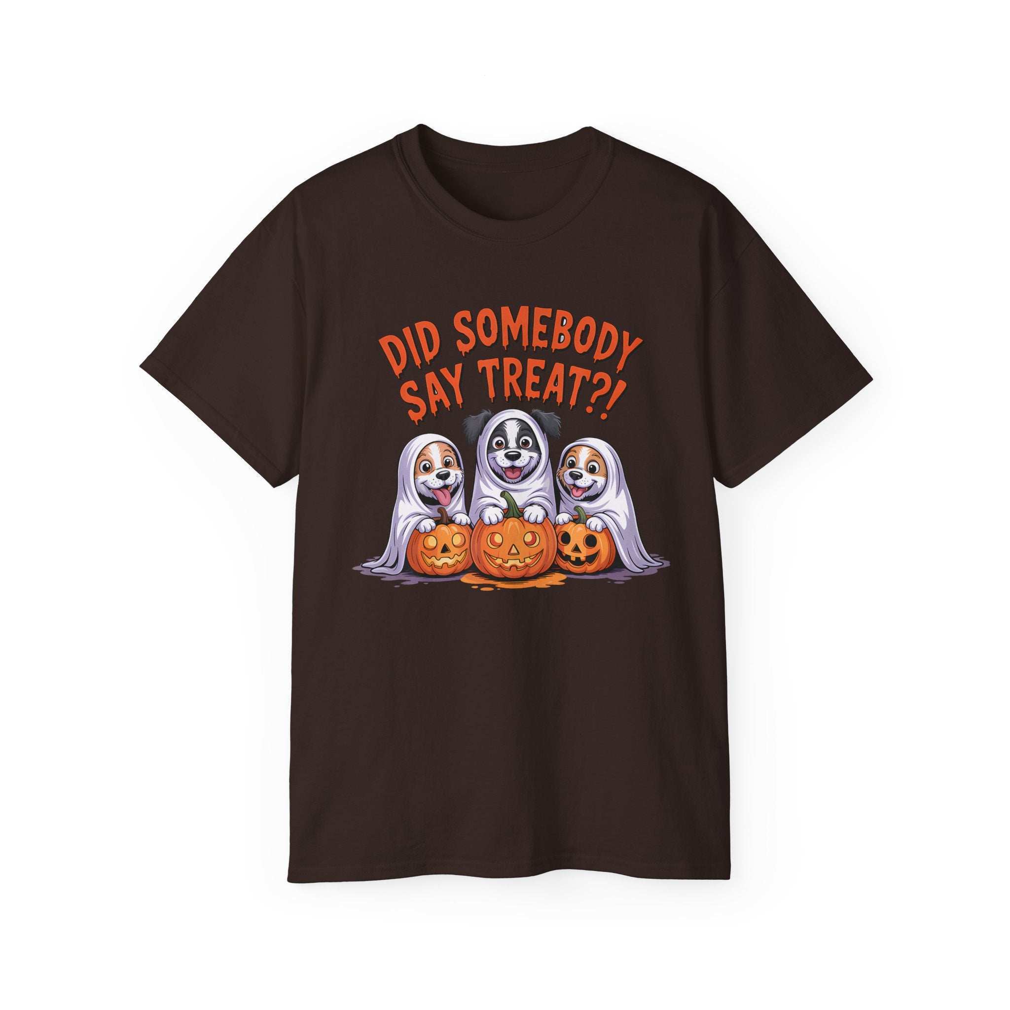 Spooky Halloween Dog Tee - Fun Ghosts T-Shirt