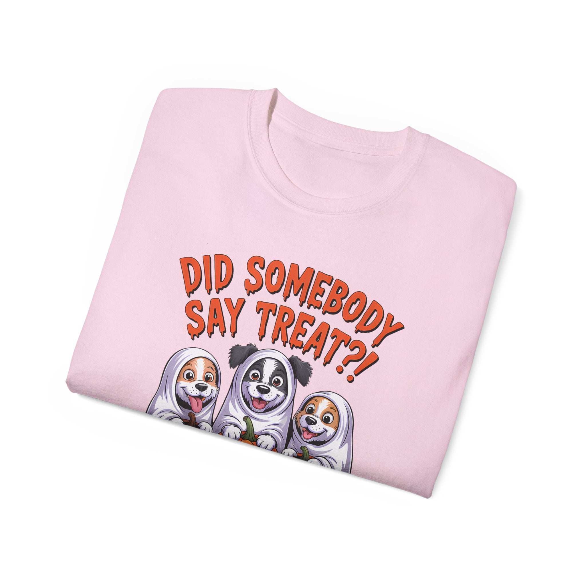 Spooky Halloween Dog Tee - Fun Ghosts T-Shirt