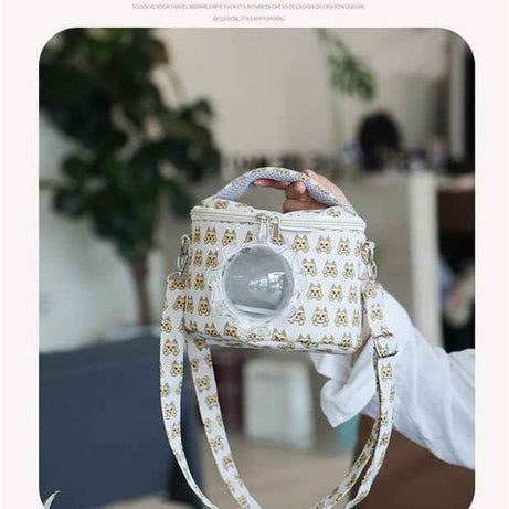 Small Pet Carrier Bag Ventilated - Guinea Pig Hamster Travel
