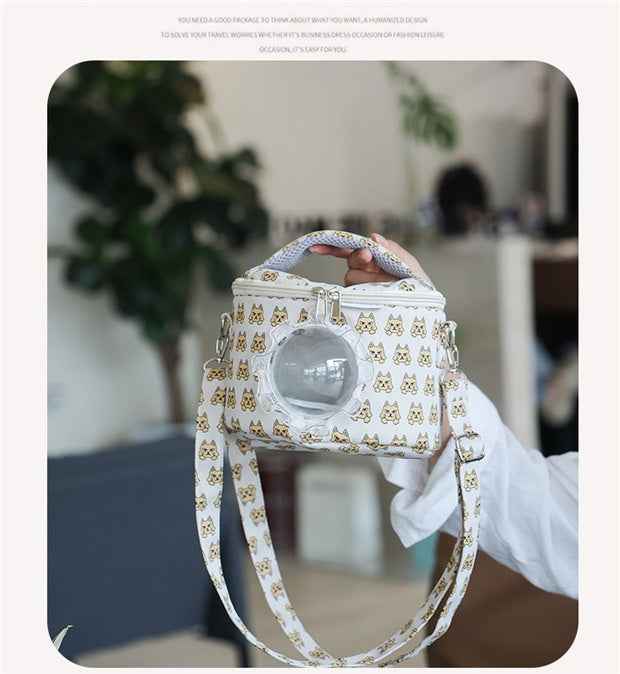 Small Pet Carrier Bag Ventilated - Guinea Pig Hamster Travel