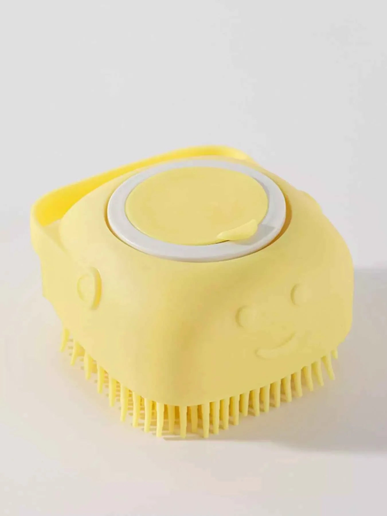 Pet Bath Brush - Cute Cartoon Silicone