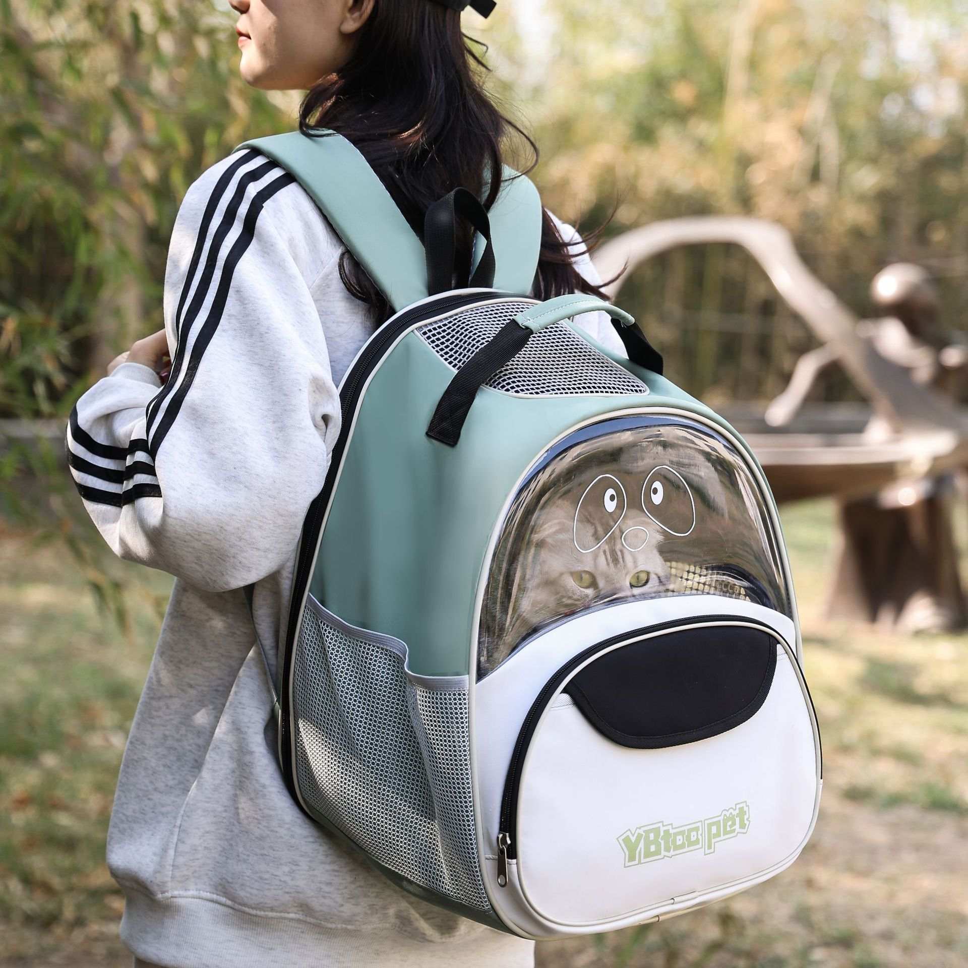 Oxford Cloth Portable Breathable Large Capacity Backpack