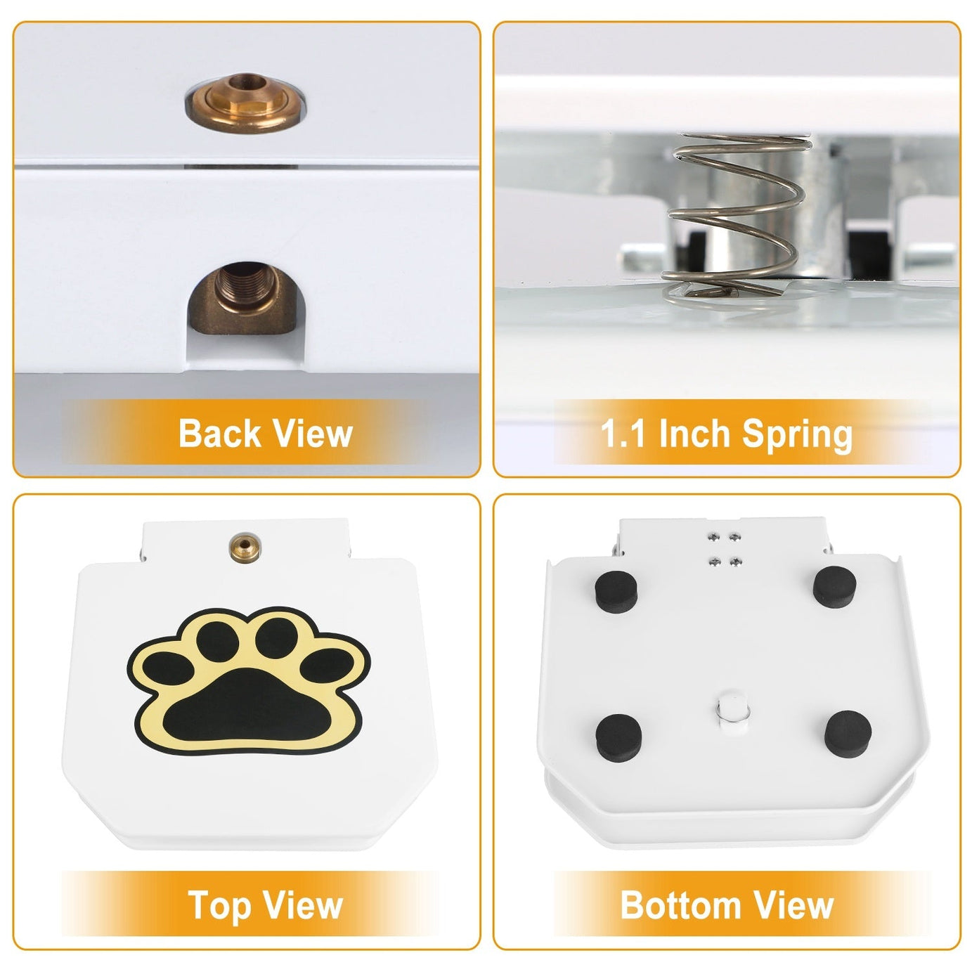 Outdoor Dog Water Fountain - Step-Activated Pedal
