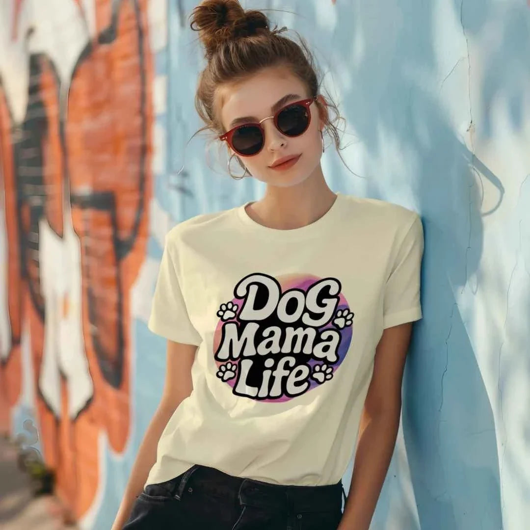 Dog Mama Life T-Shirt - Gildan 100% Preshrunk