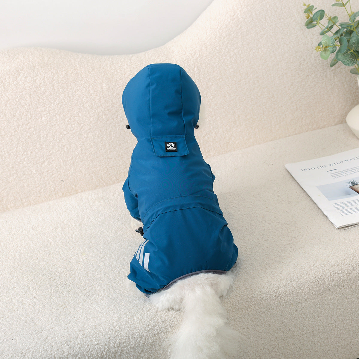 Adorable Pet Raincoat - Four-legged Waterproof Poncho