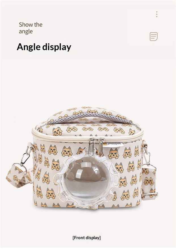 Small Pet Carrier Bag Ventilated - Guinea Pig Hamster Travel
