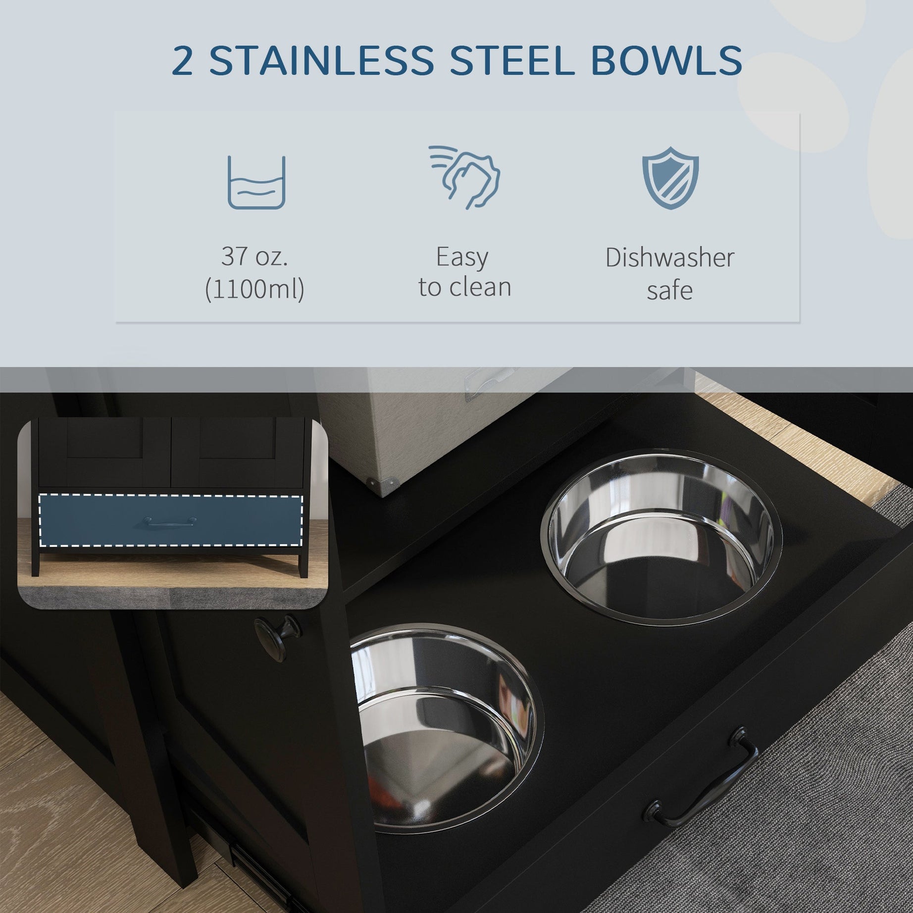 Mealtime Command Center - Dog Feeding Station