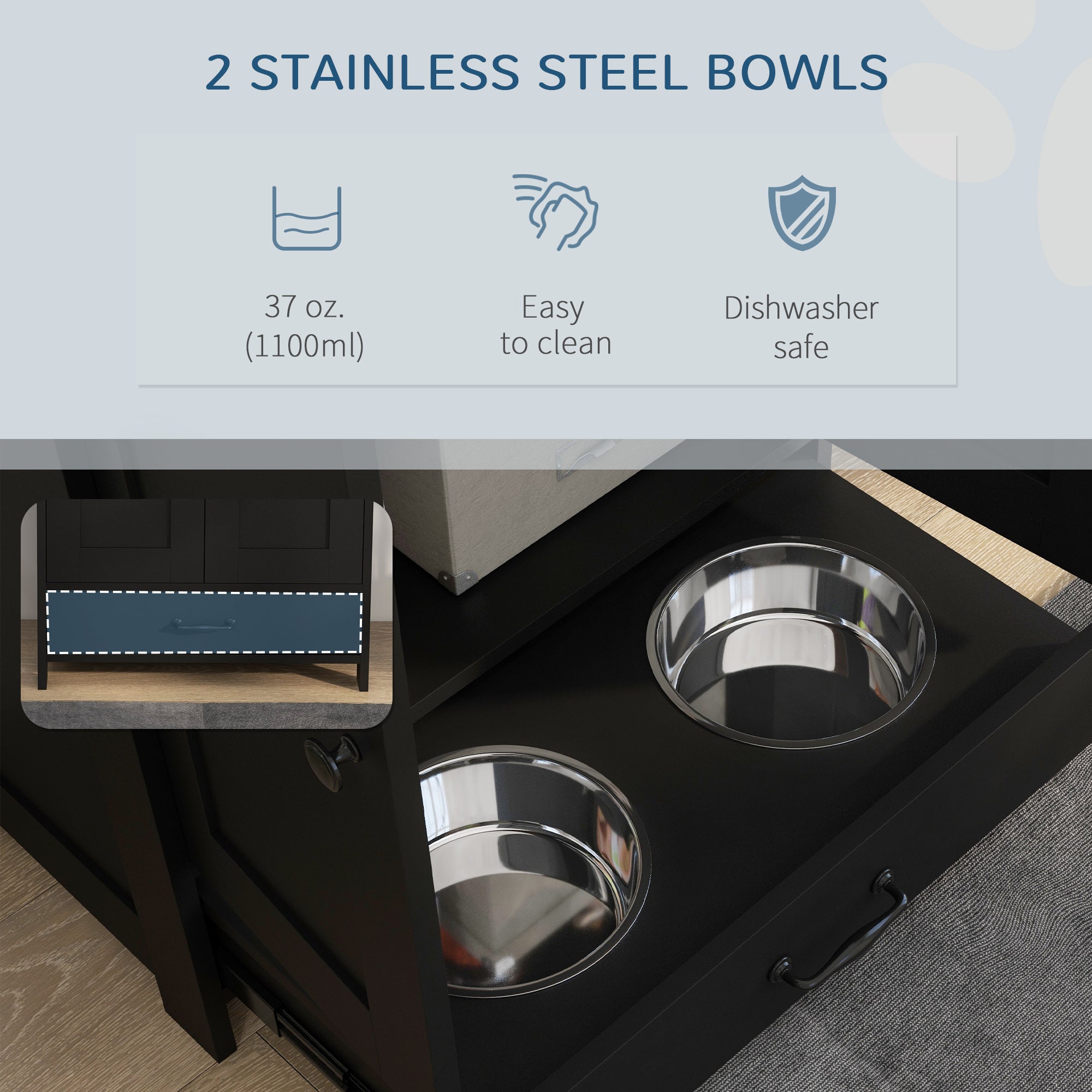 Mealtime Command Center - Dog Feeding Station