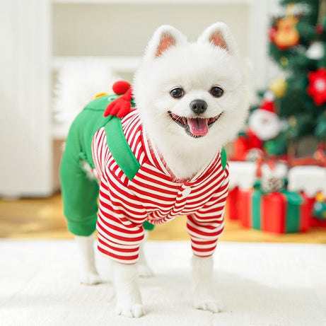 Christmas Reindeer Pet Costume - Dog & Cat Holiday Outfit