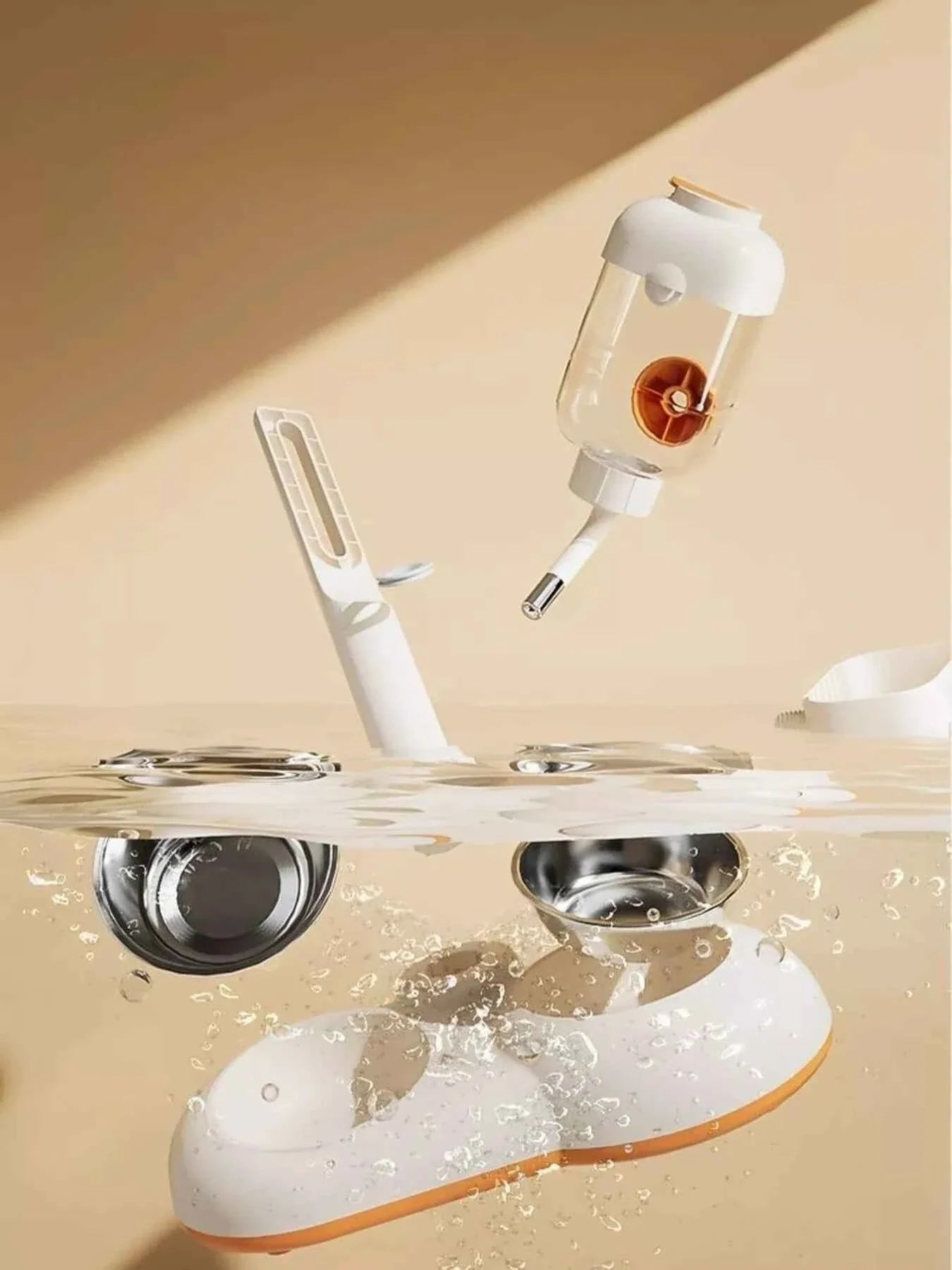 Automatic Dispenser Bowls - Pet Food and Water Station