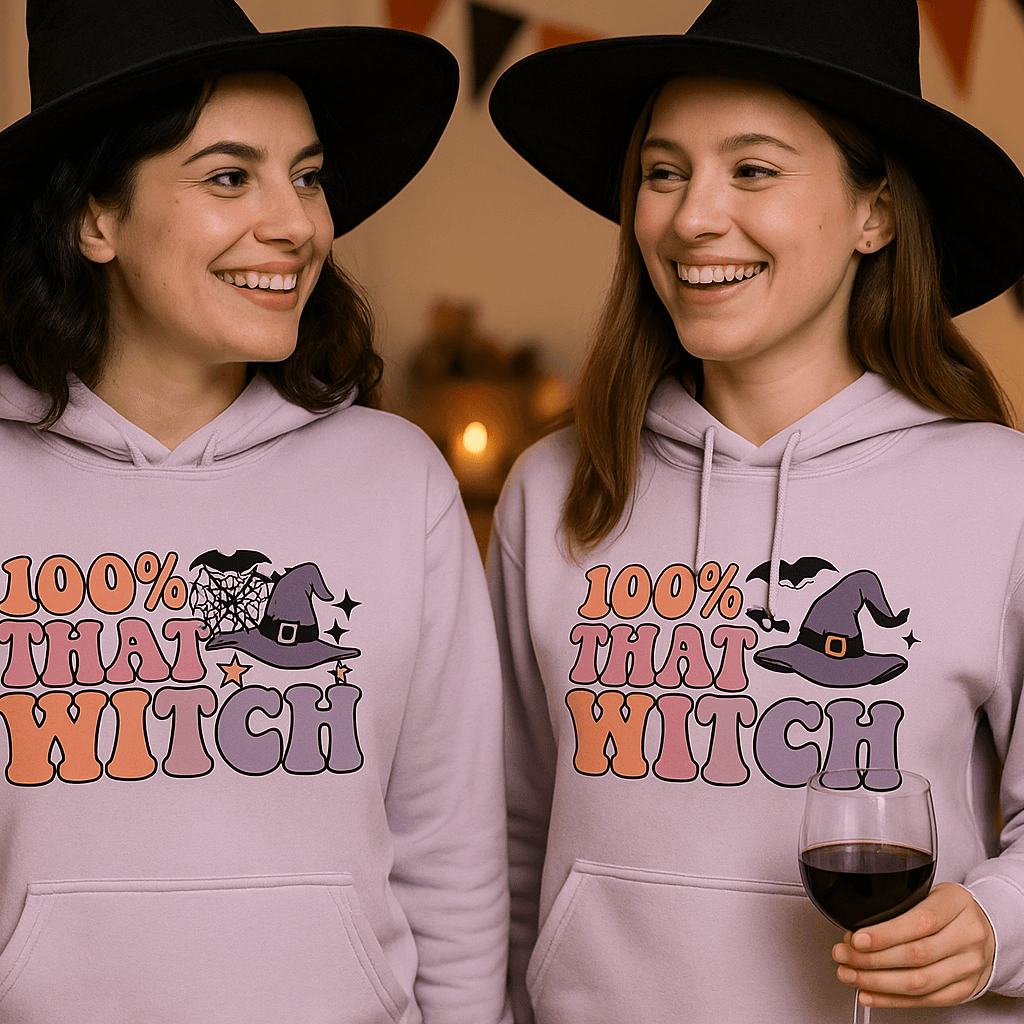 100 Percent That Witch Hoodie Sweatshirt - Witchy Pride Style