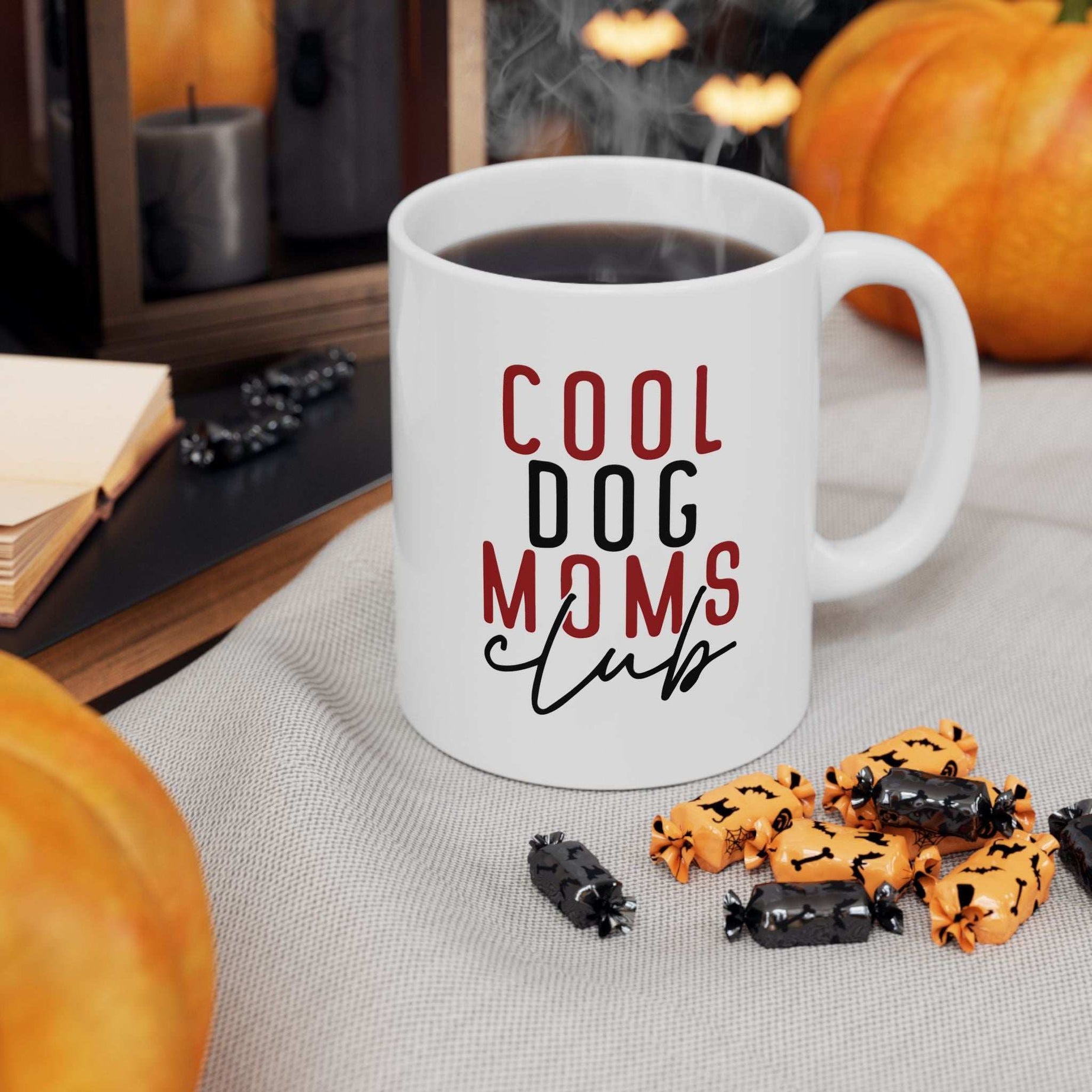 Cool Dog Mom Ceramic Mug - Perfect Gift for Dog Lovers - 11oz & 15oz Options