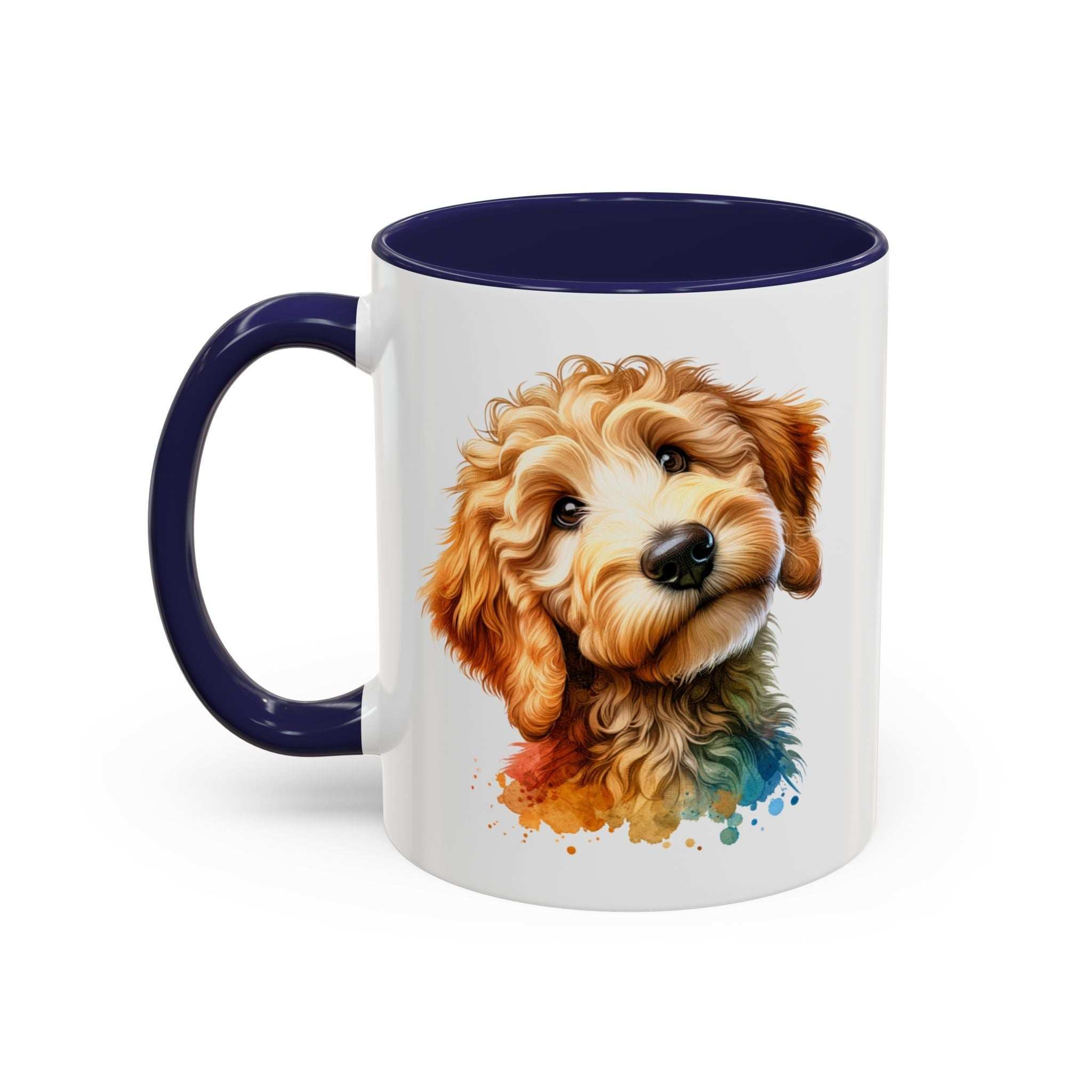 Cute Dog-Themed Accent Coffee Mug - Perfect for Animal Lovers