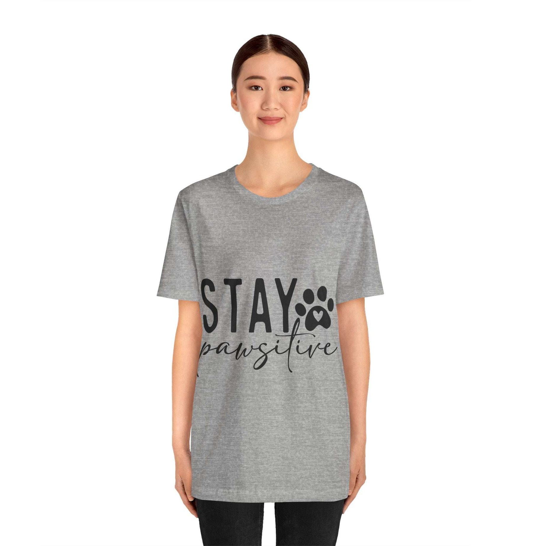 Stay Pawsitive Unisex Tee