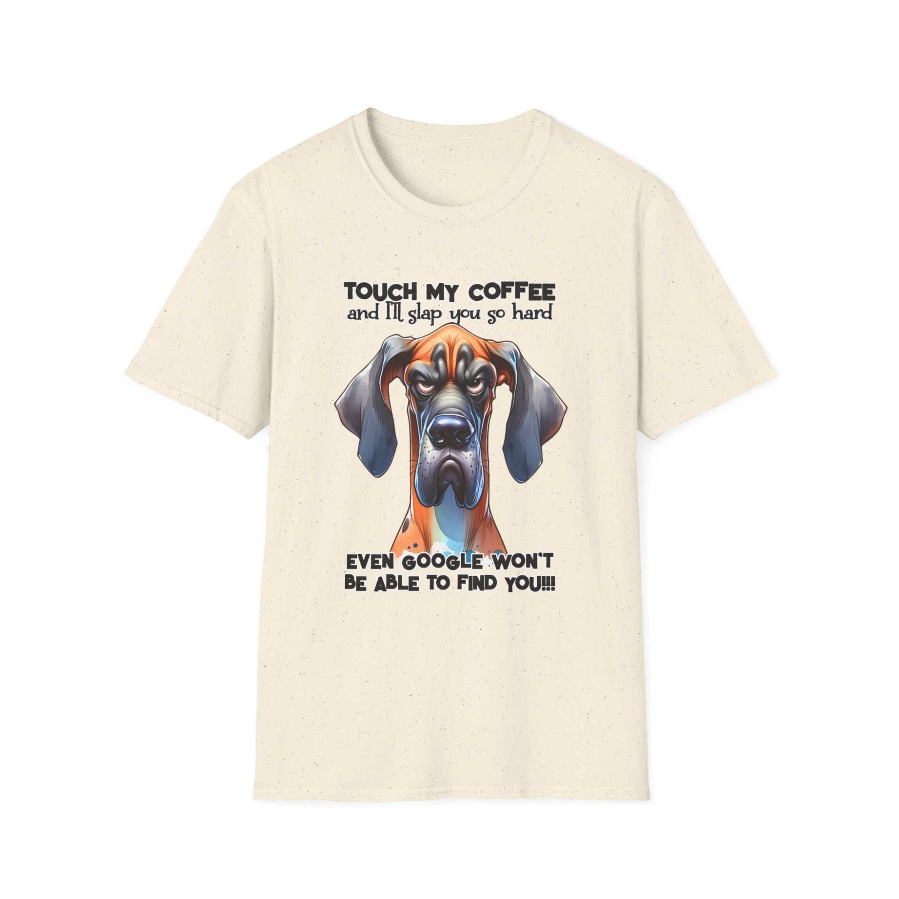 Funny Dog Coffee Lover T-Shirt - Hilarious Pet Parent Humor Tee