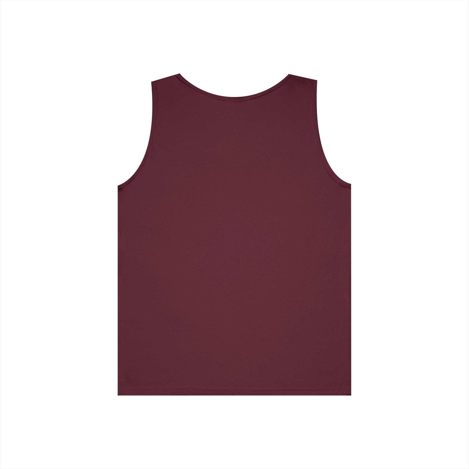 Playful Unisex Heavy Cotton Tank Top - Perfect for Casual Days