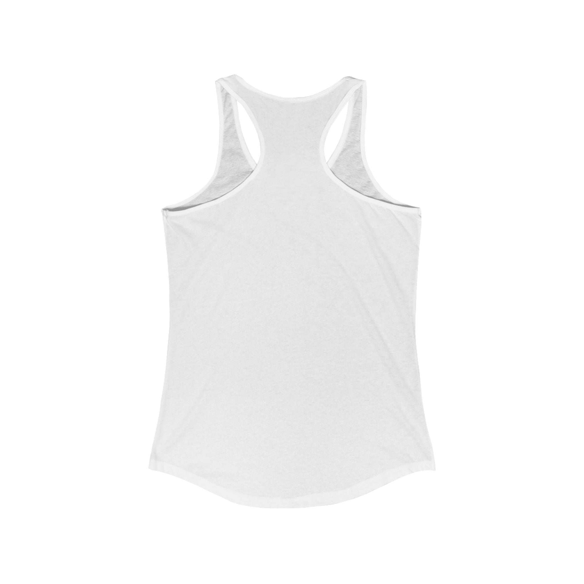 Whimsical Cat Moon Racerback Tank Top for Women