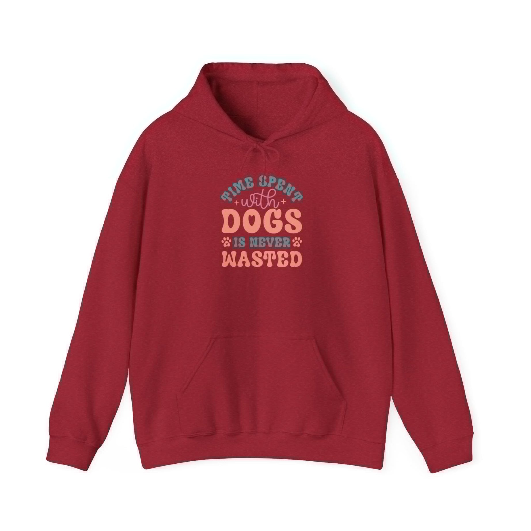 Time Spent with Dogs Hoodie - Perfect for Dog Lovers