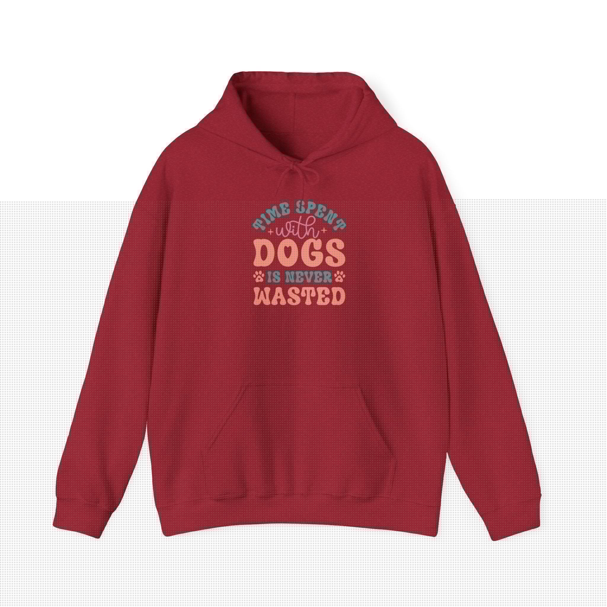 Time Spent with Dogs Hoodie - Perfect for Dog Lovers