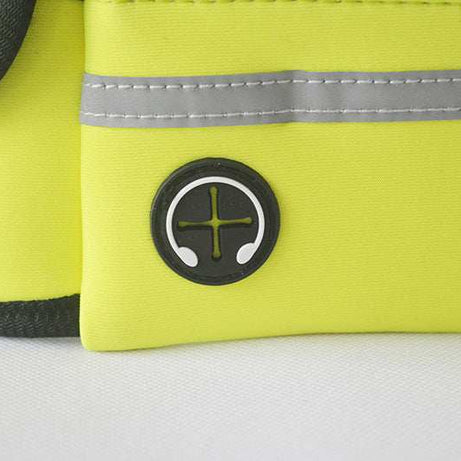 Waterproof Reflective Sports Running Pet Waist Bag with Traction Rope Leash