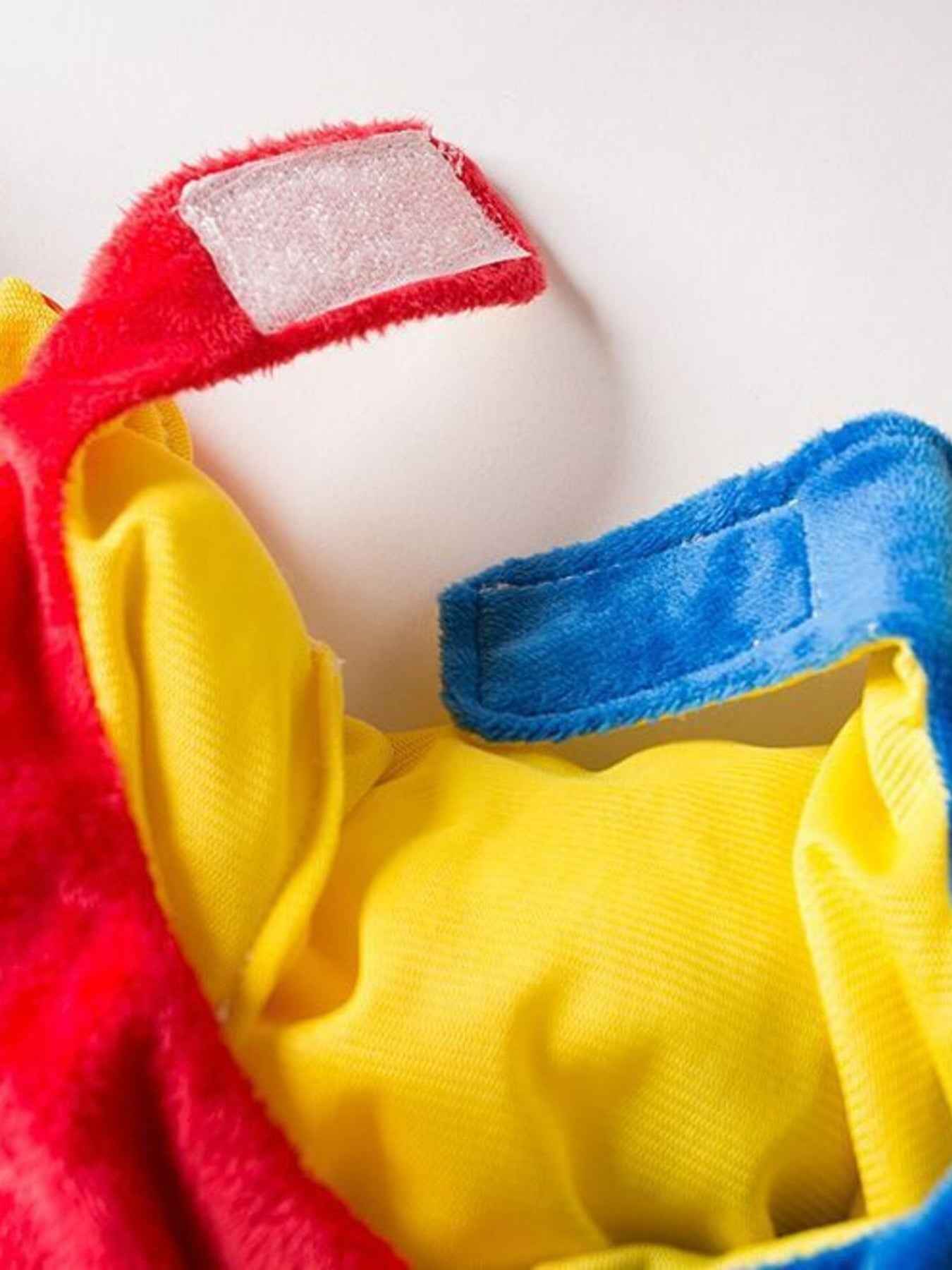 Pet Clown Costume Jumpsuit - Colorful Halloween Outfit with Hat