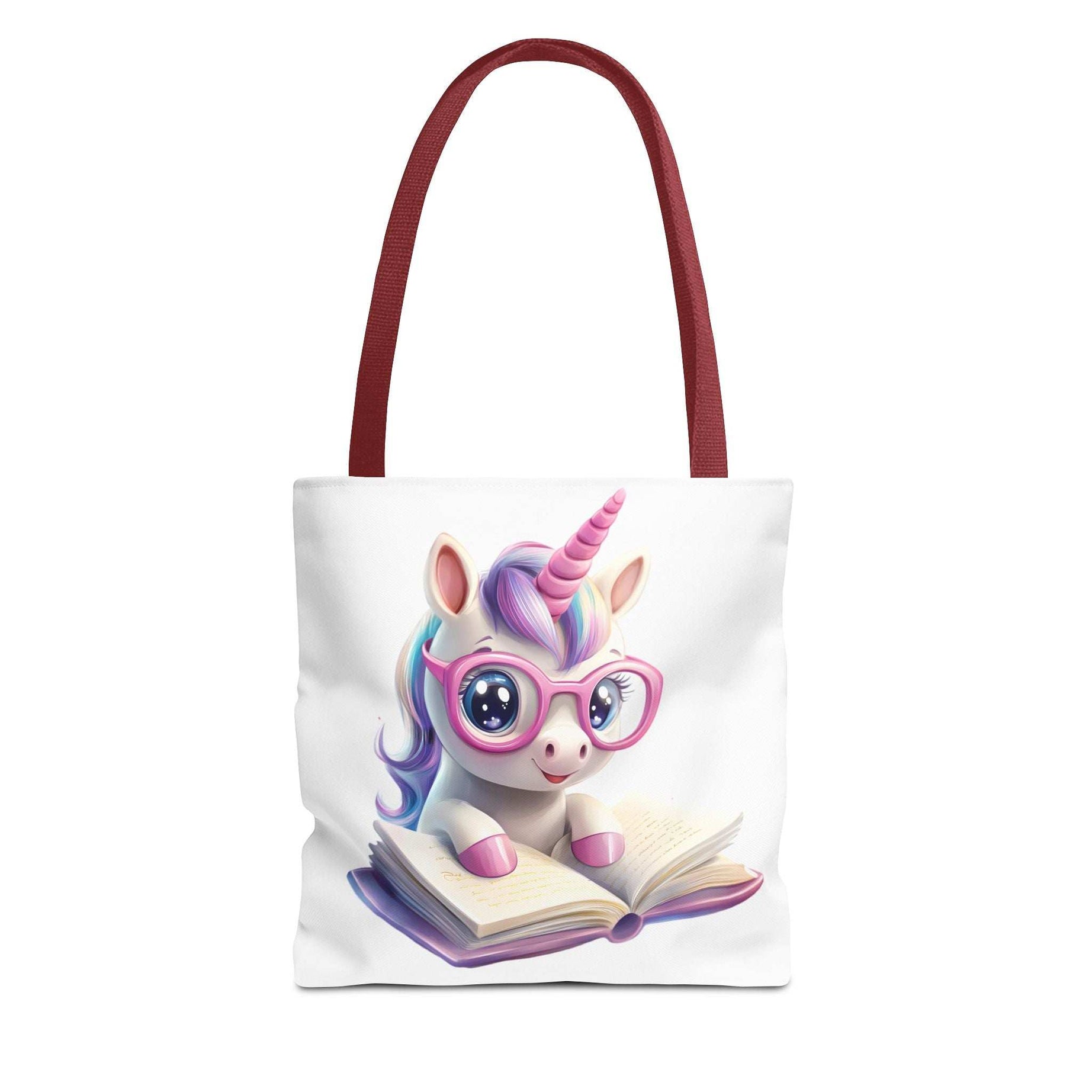 Cute Unicorn Reading Tote Bag - Perfect for Book Lovers