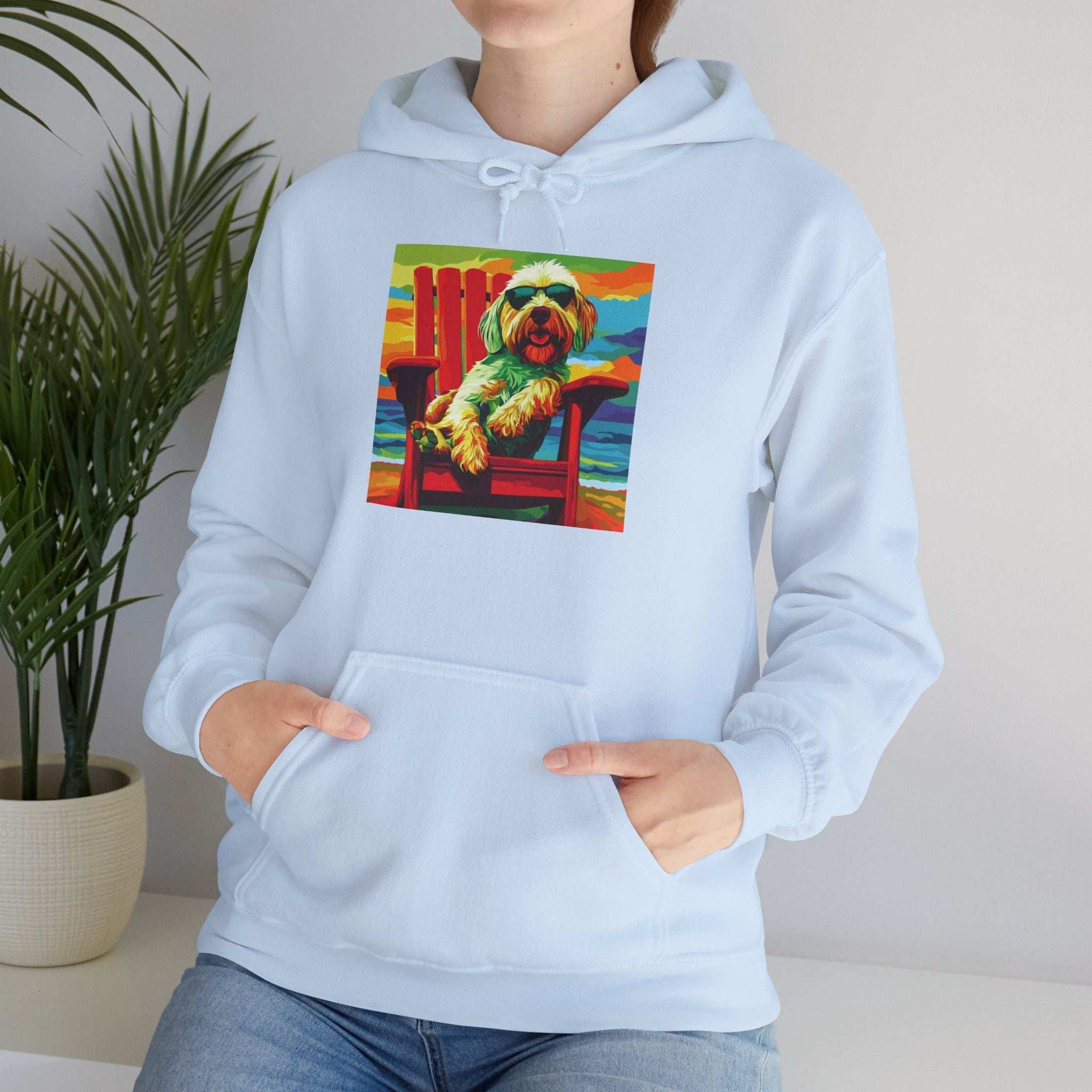 Colorful Goldendoodle Hoodie - Dog Lover Sweatshirt