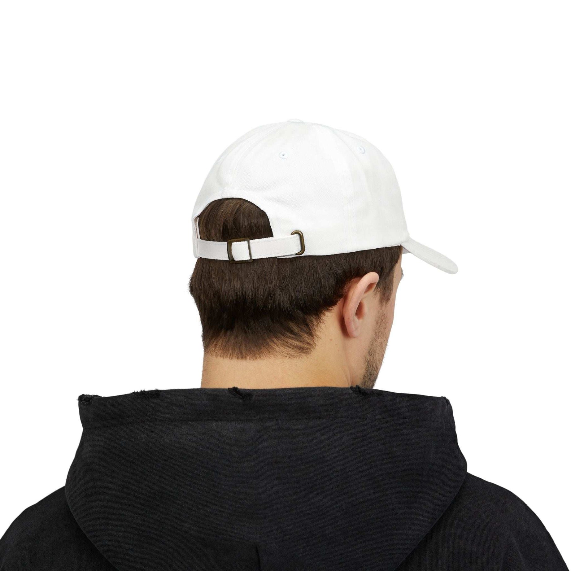 Stay Pawsitive Embroidered Dad Cap - Inspirational Pet Lover Baseball Hat